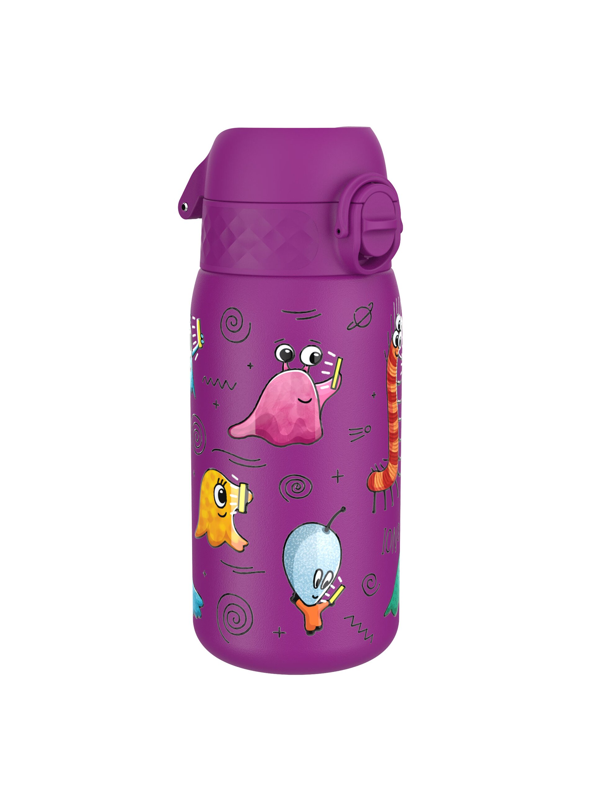 Lacno Ion8 Leak Proof Nerezová fľaša Aliens 400 ml