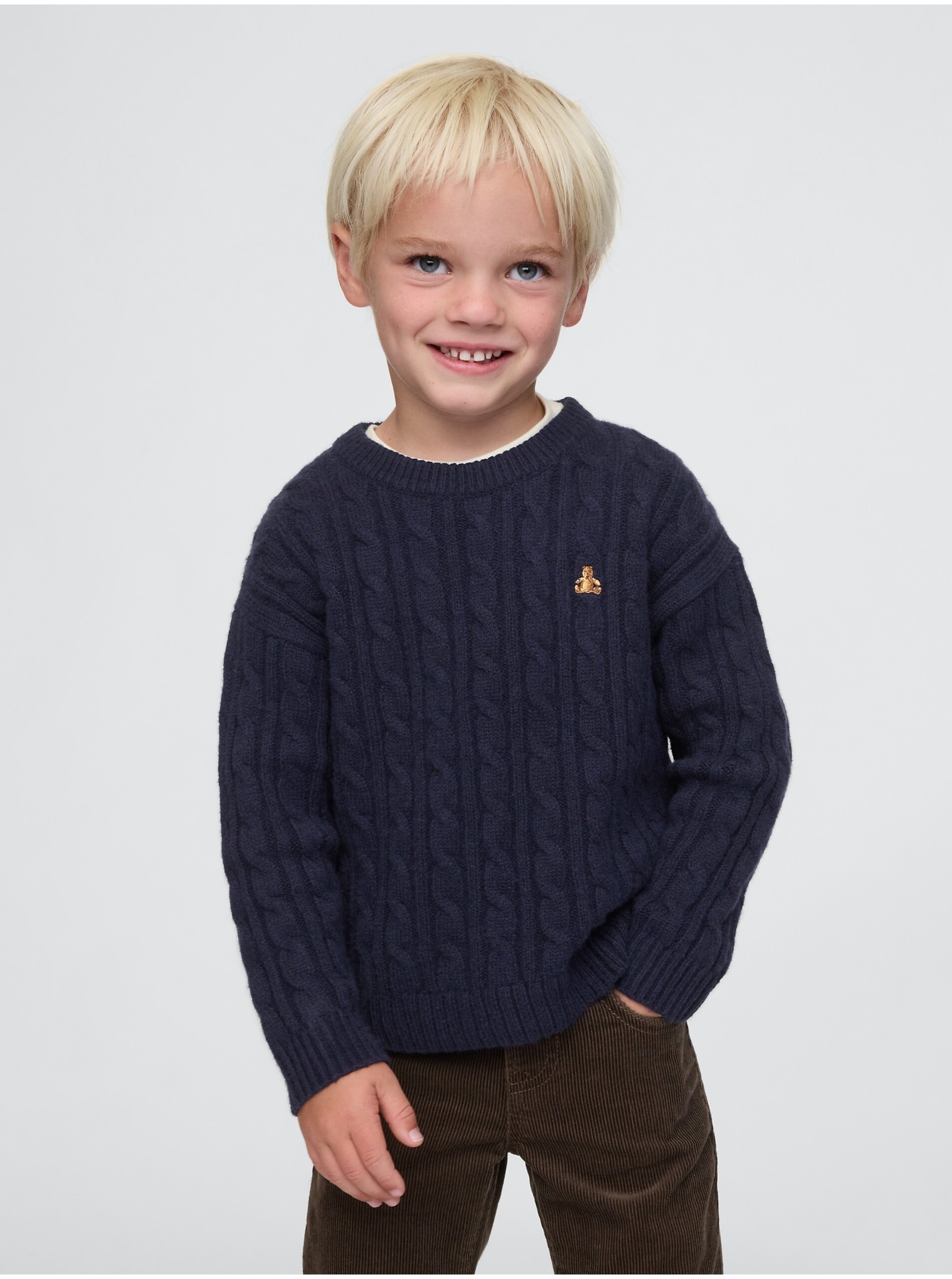 Baby pletený svetr CashSoft GAP