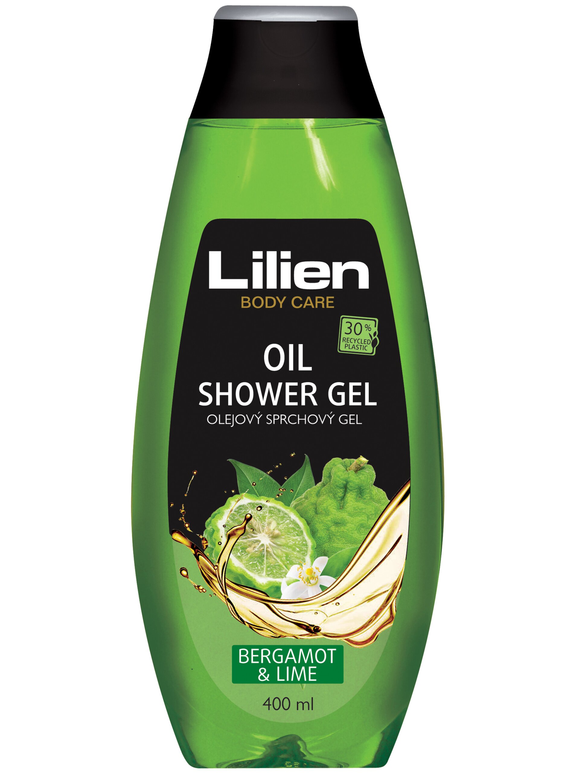 Levně Lilien olejový sprchový gel - Bergamot a Limetka 400 ml