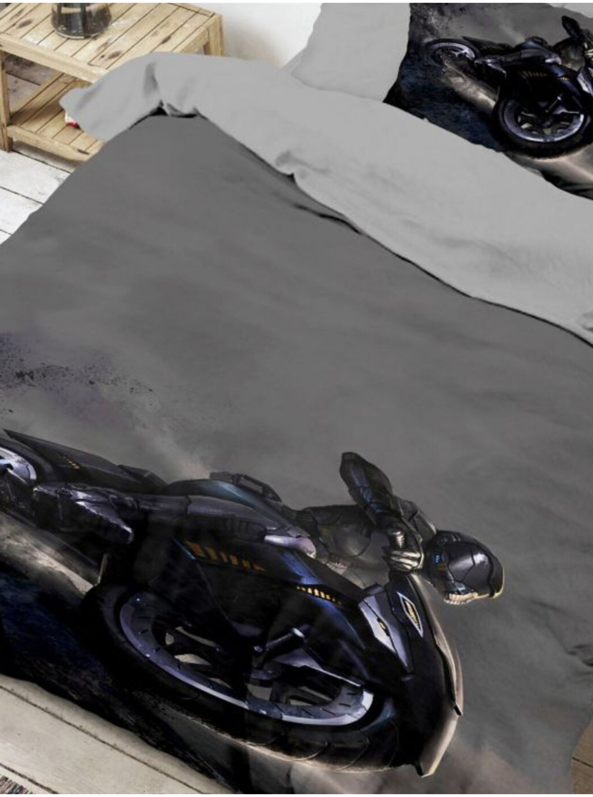 Levně 3D povlečení 140x200, 70x90cm Motorbike