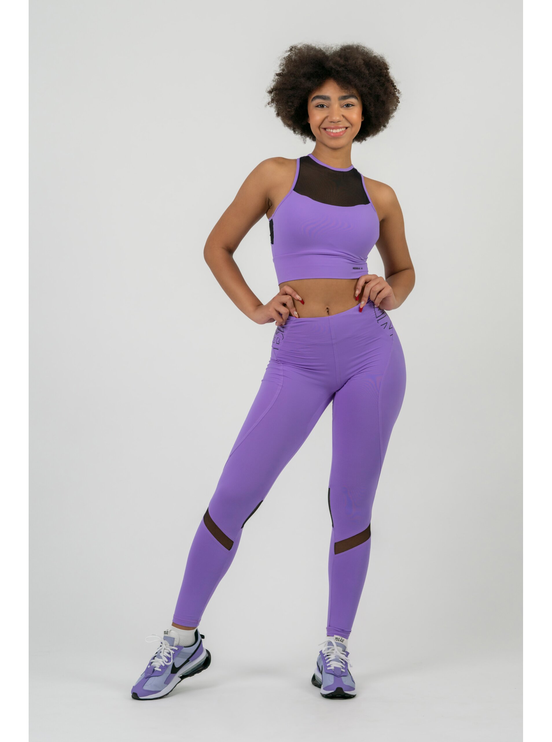 FIT Activewear legíny s vysokým pasem 443 Nebbia