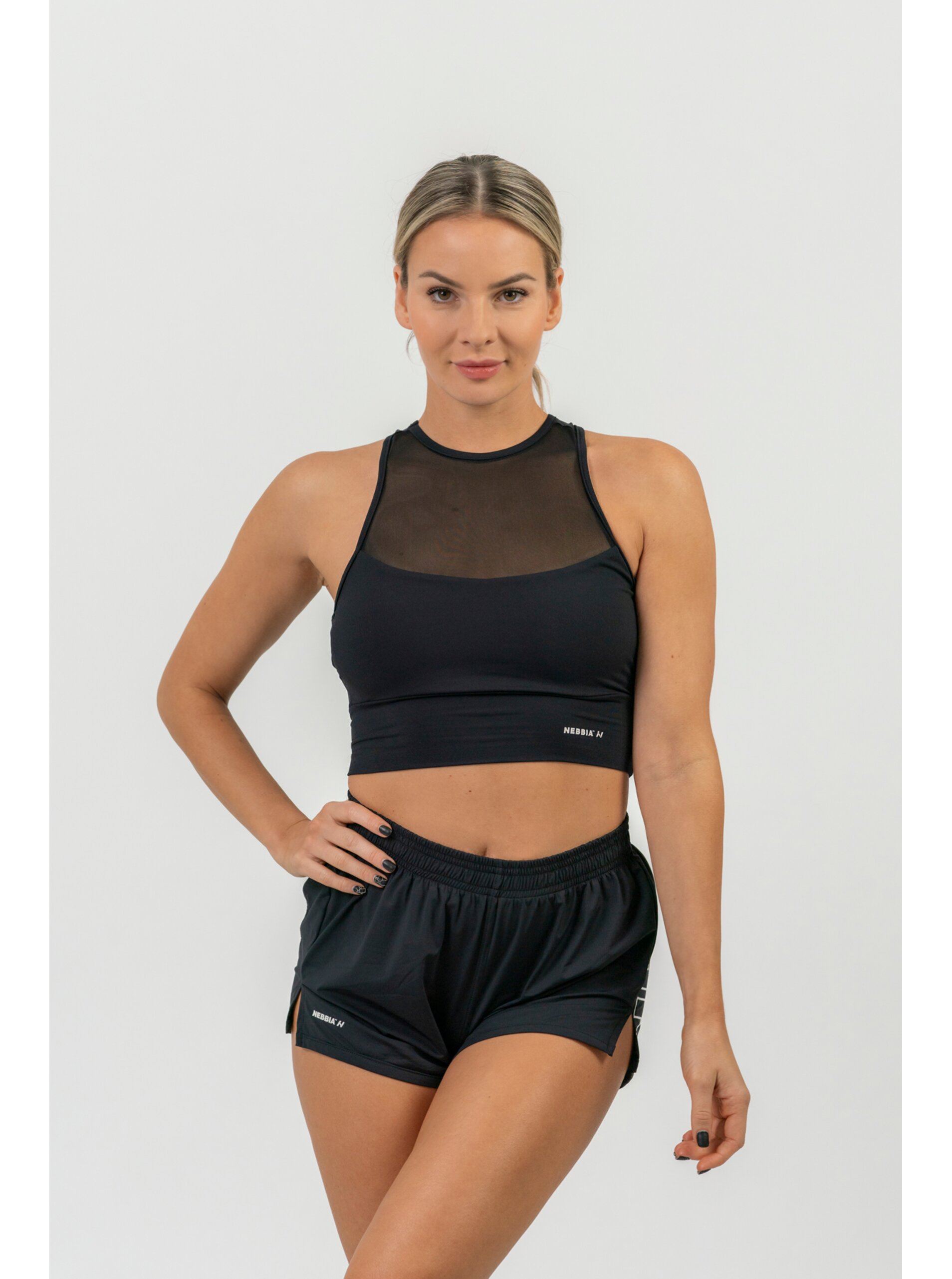 Lacno FIT Activewear šortky so skrytým vreckom 442 XS,black