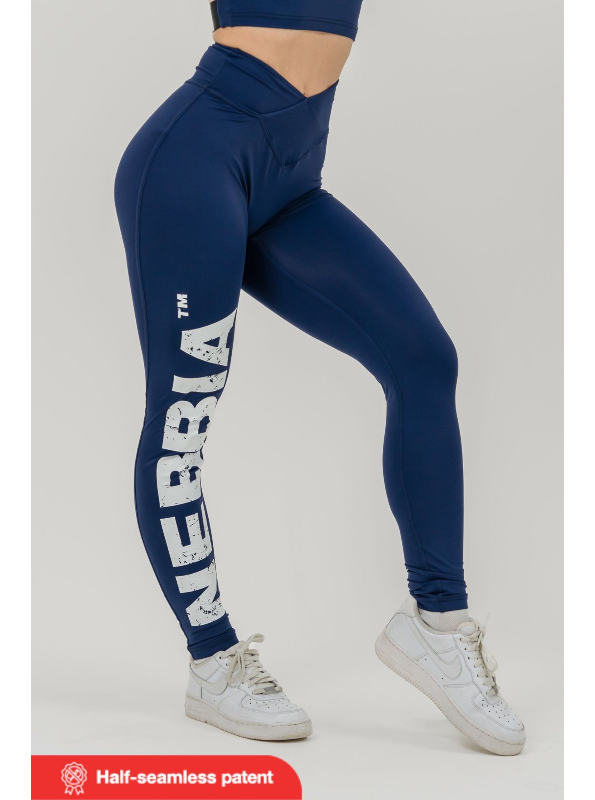 Fitness legíny s vysokým pasem GLUTE CHECK 613