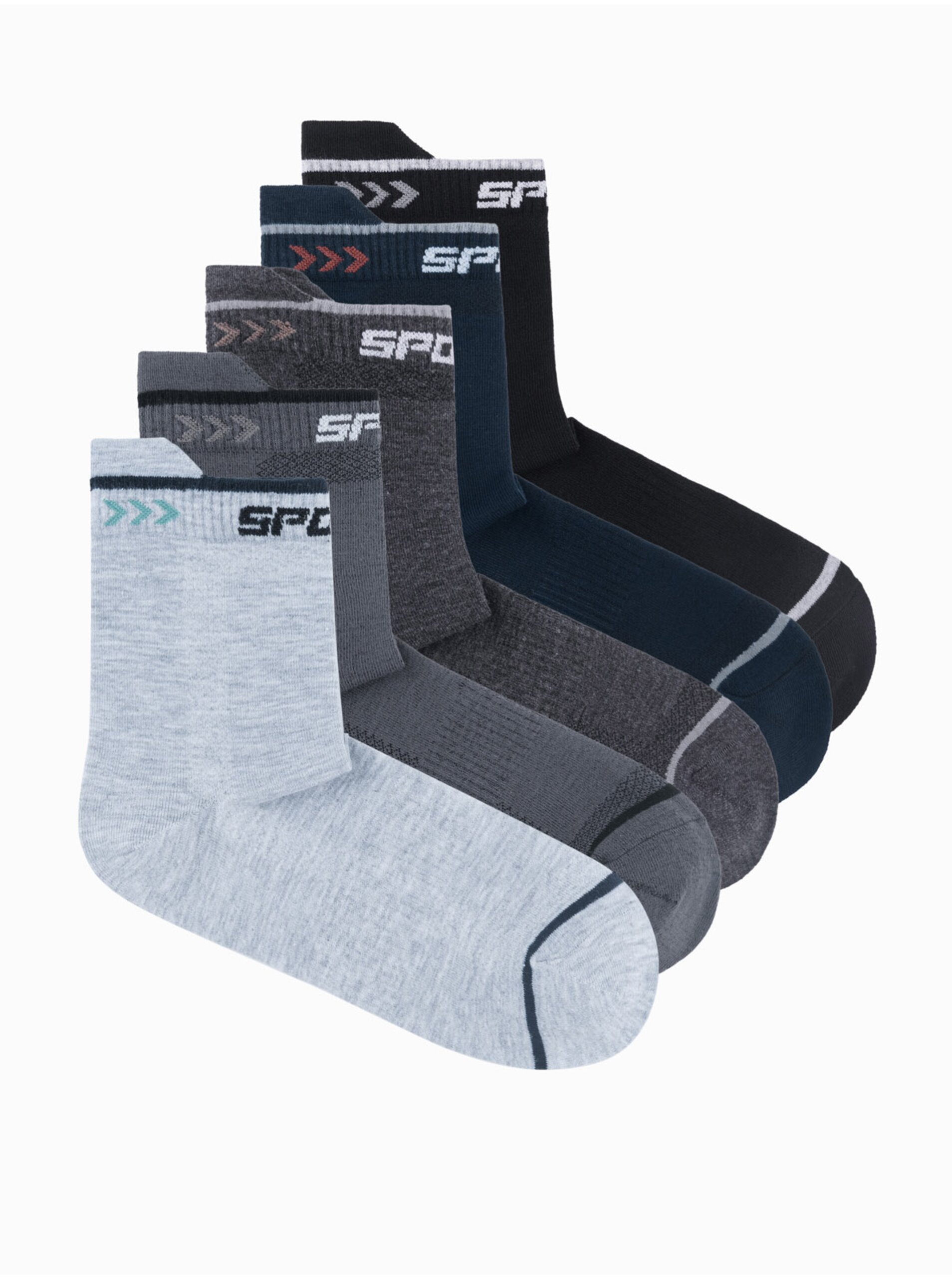 EDOTI Pánské ponožky, mix 5-pack