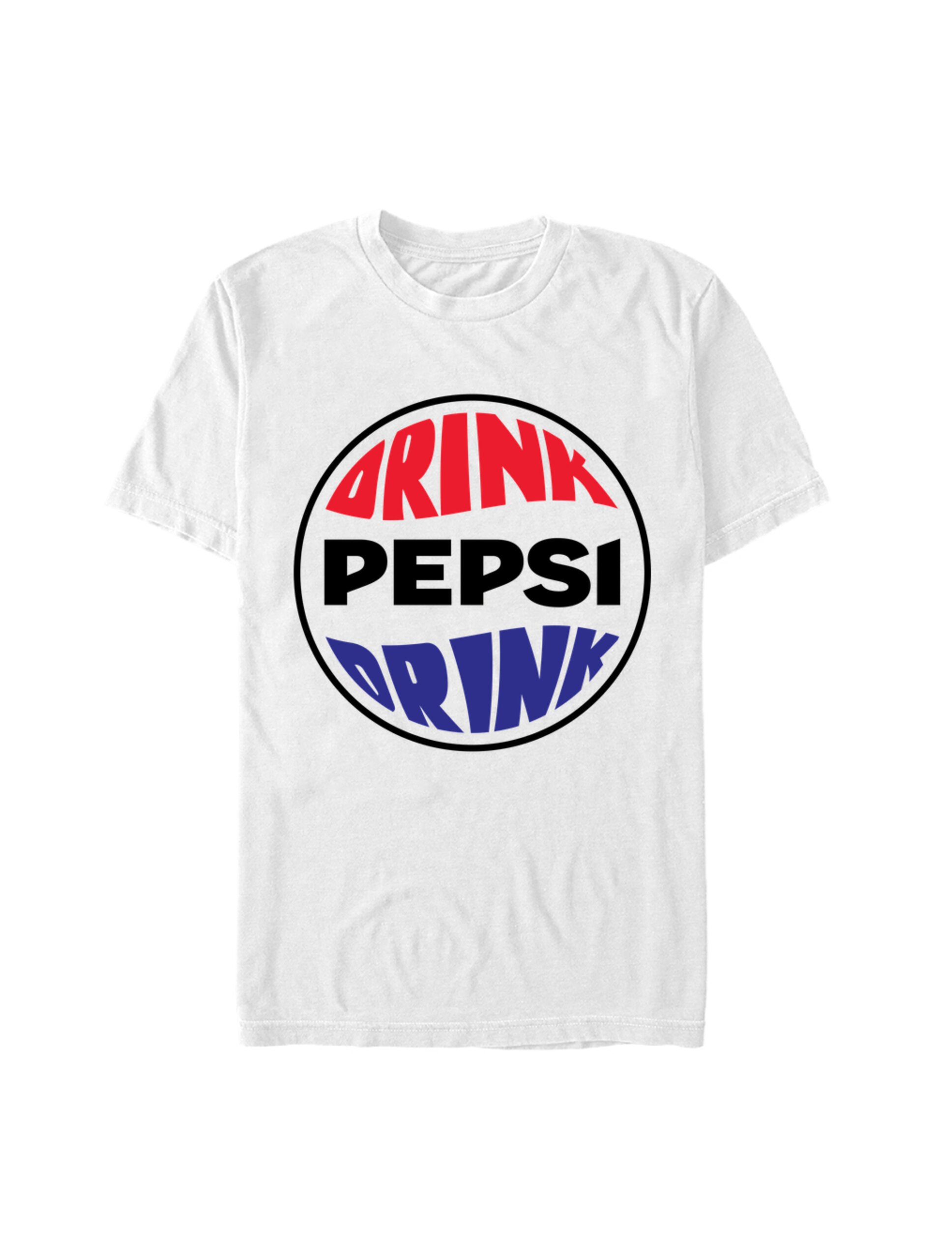 Levně Bílé tričko Pepsi Pepsi Classic Logo