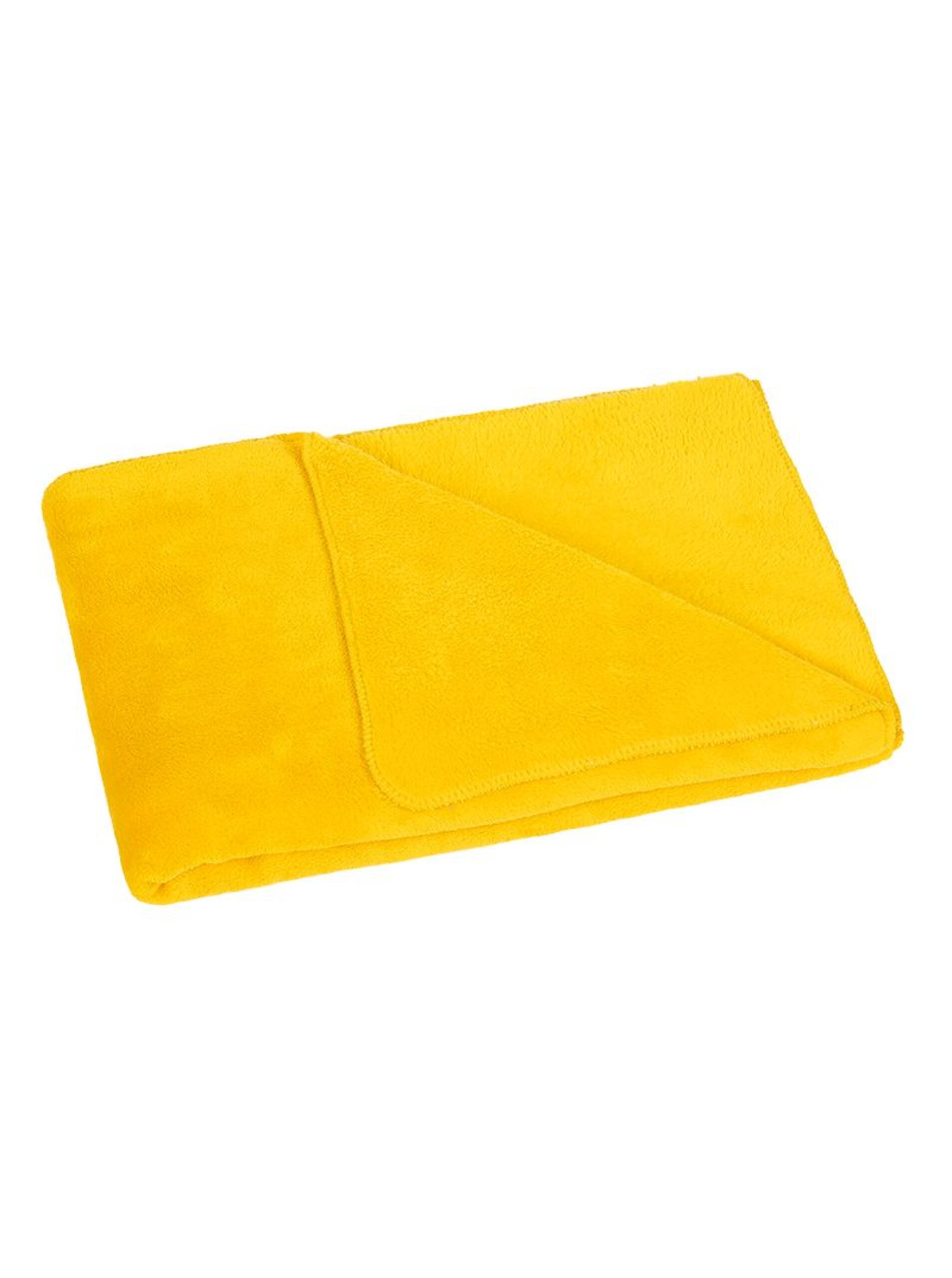Levně Dětská přikrývka Micro 75x100cm žlutá Bellatex