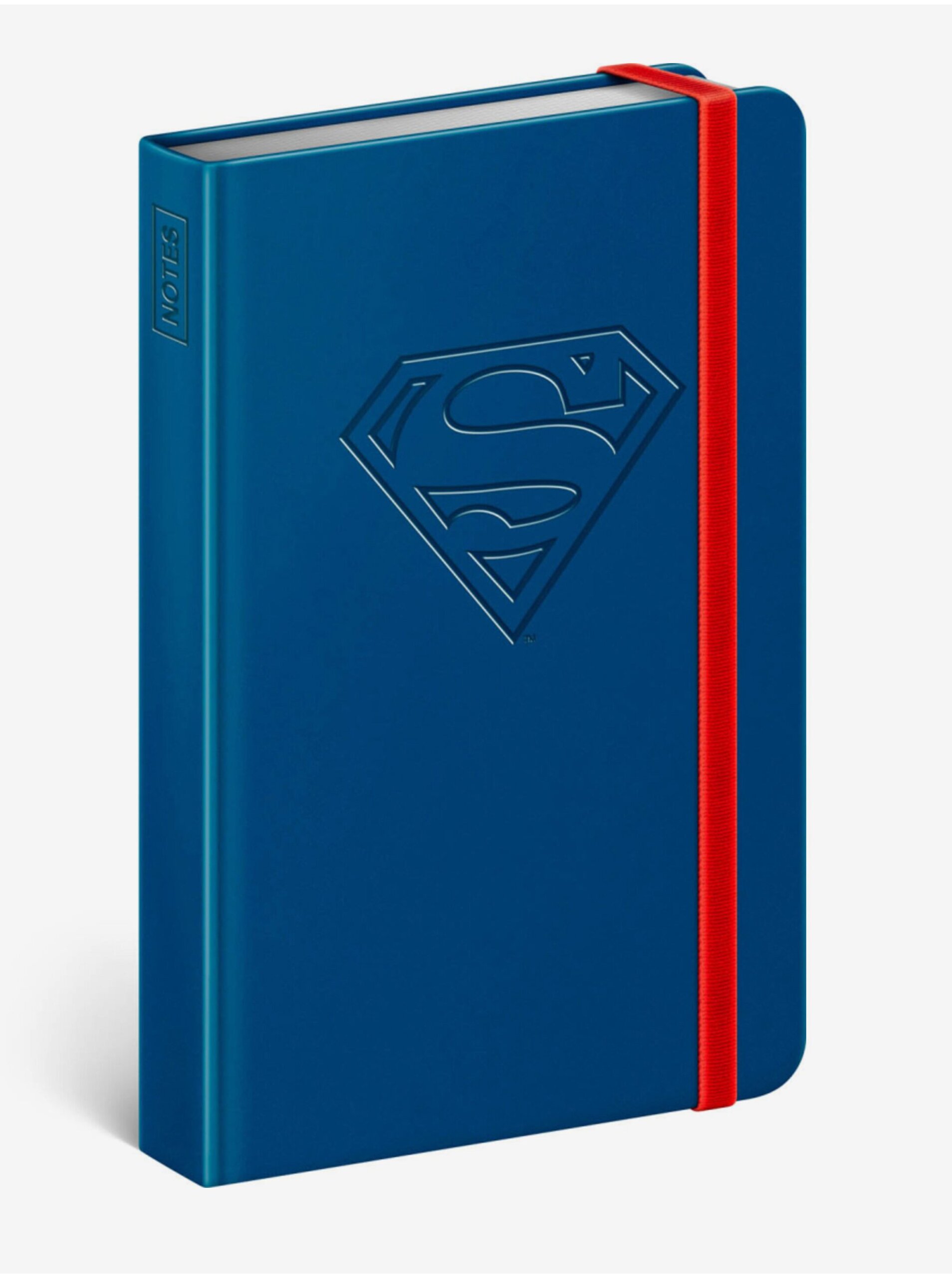NOTIQUE Notes Superman – Logo, linkovaný, 11 x 16 cm