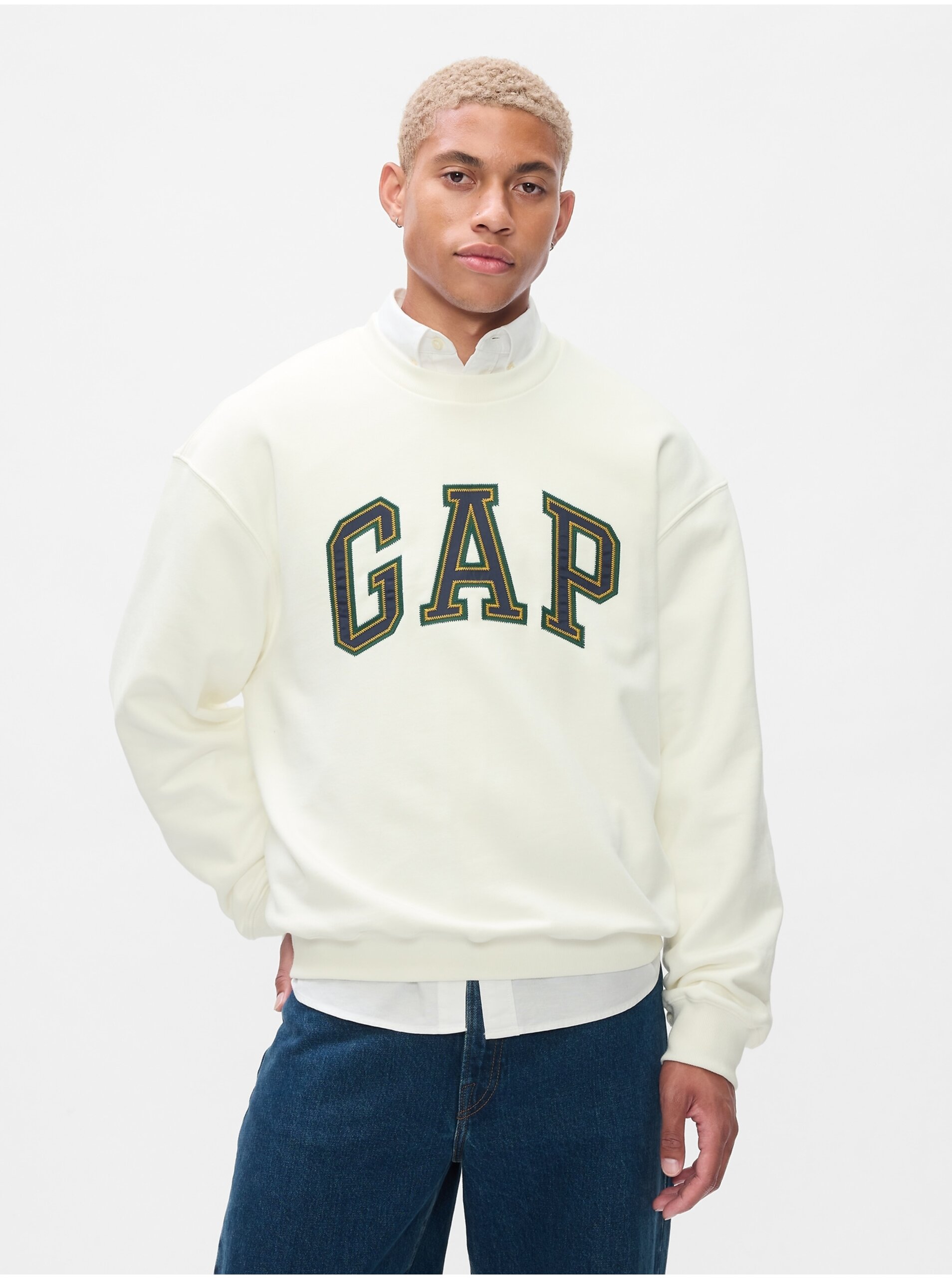 Oversize mikina s logom GAP