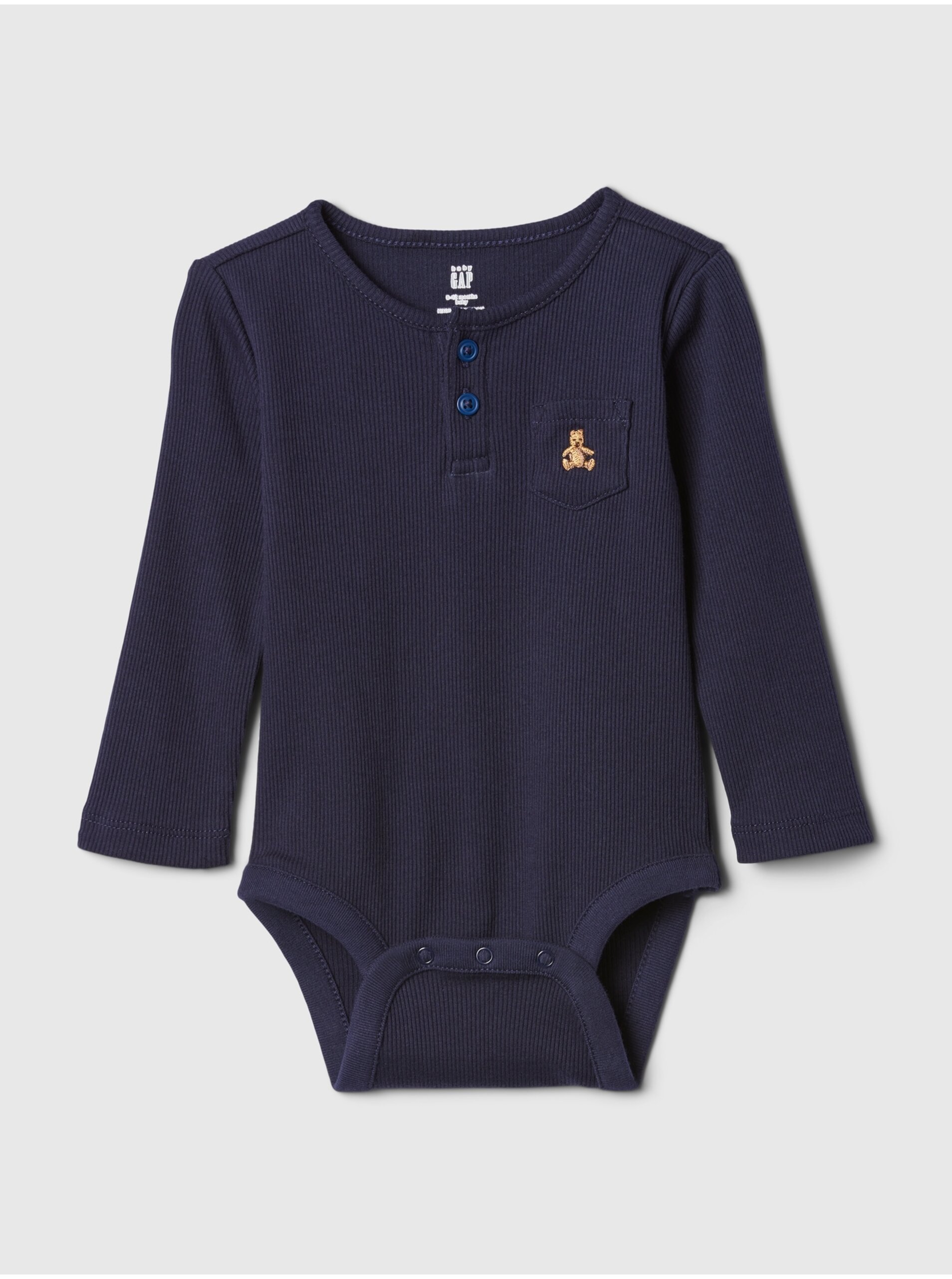 GAP Baby žebrované body - Kluci