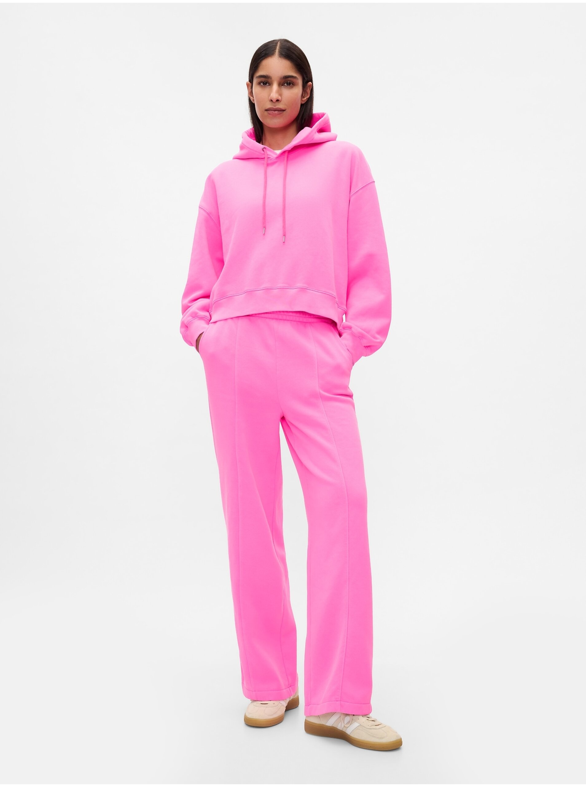 Široké tepláky Vintage Soft GAP