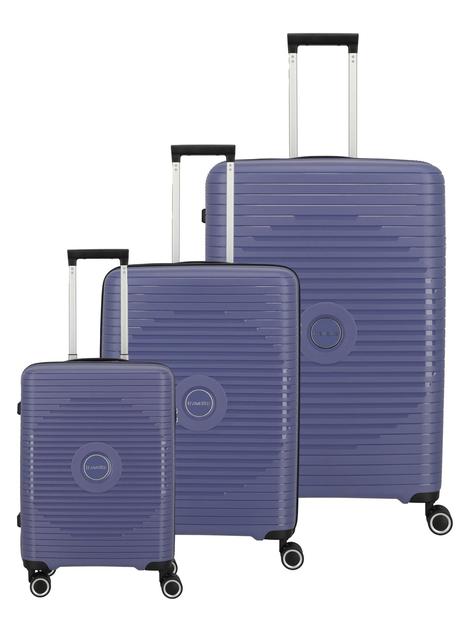 Sada cestovních kufrů Travelite Orbita S,M,L Purple