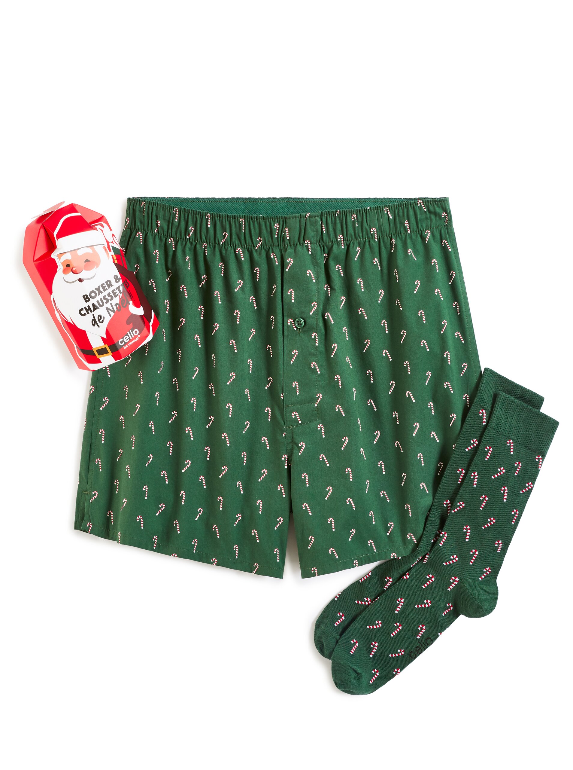 Dárkové balení spodního prádla Santa Claus Celio