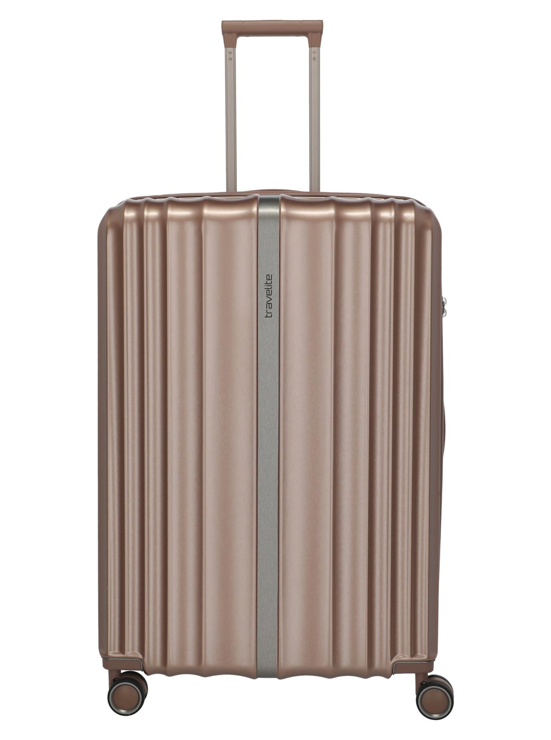Cestovní kufr Travelite Paros 4w L Cappuccino