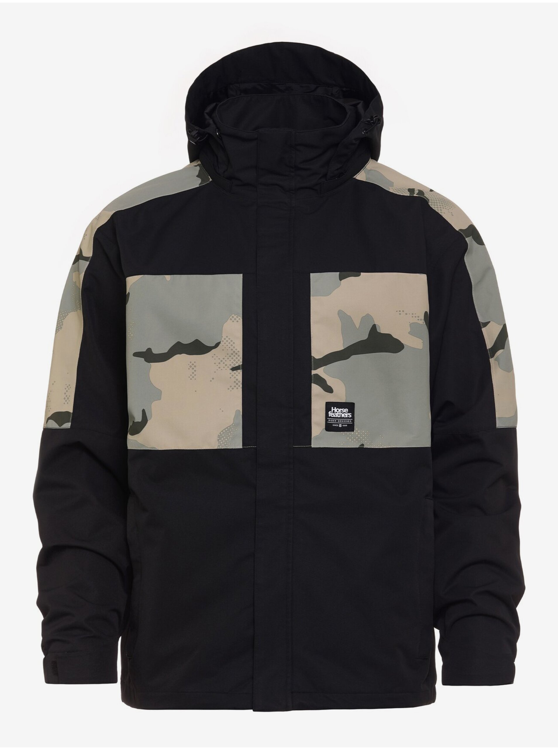 Levně Bunda Envoy - desert camo/black Horsefeathers