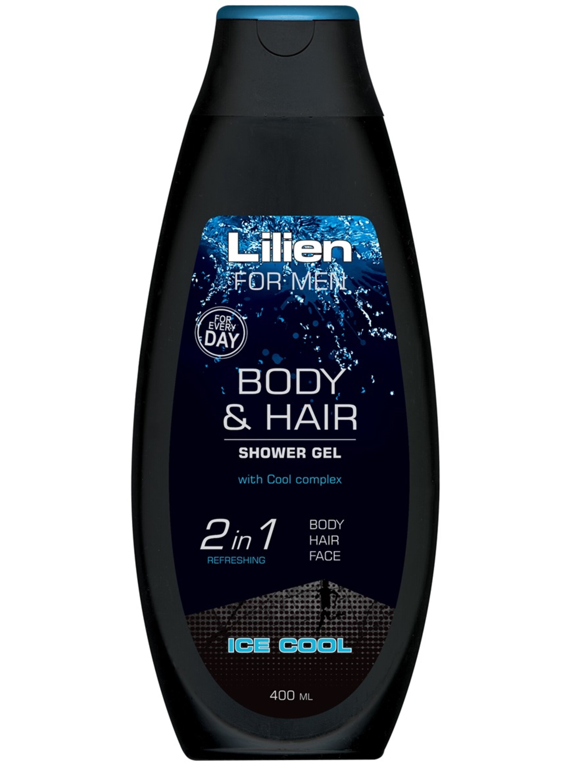 Lilien pánský sprchový gel a šampon 2v1 - Ice Cool 400 ml