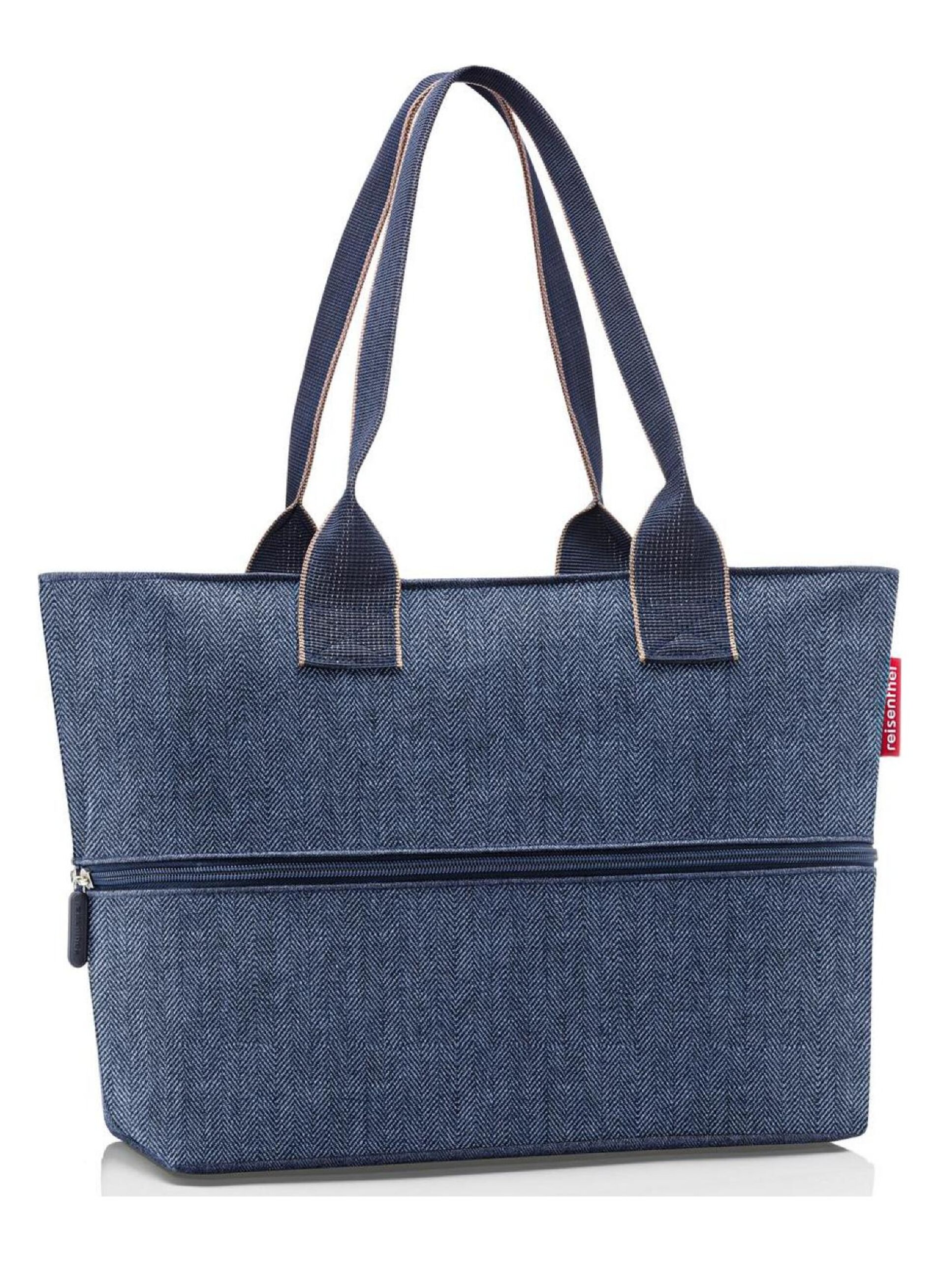 Brašna Reisenthel Shopper E1 Herringbone Dark Blue