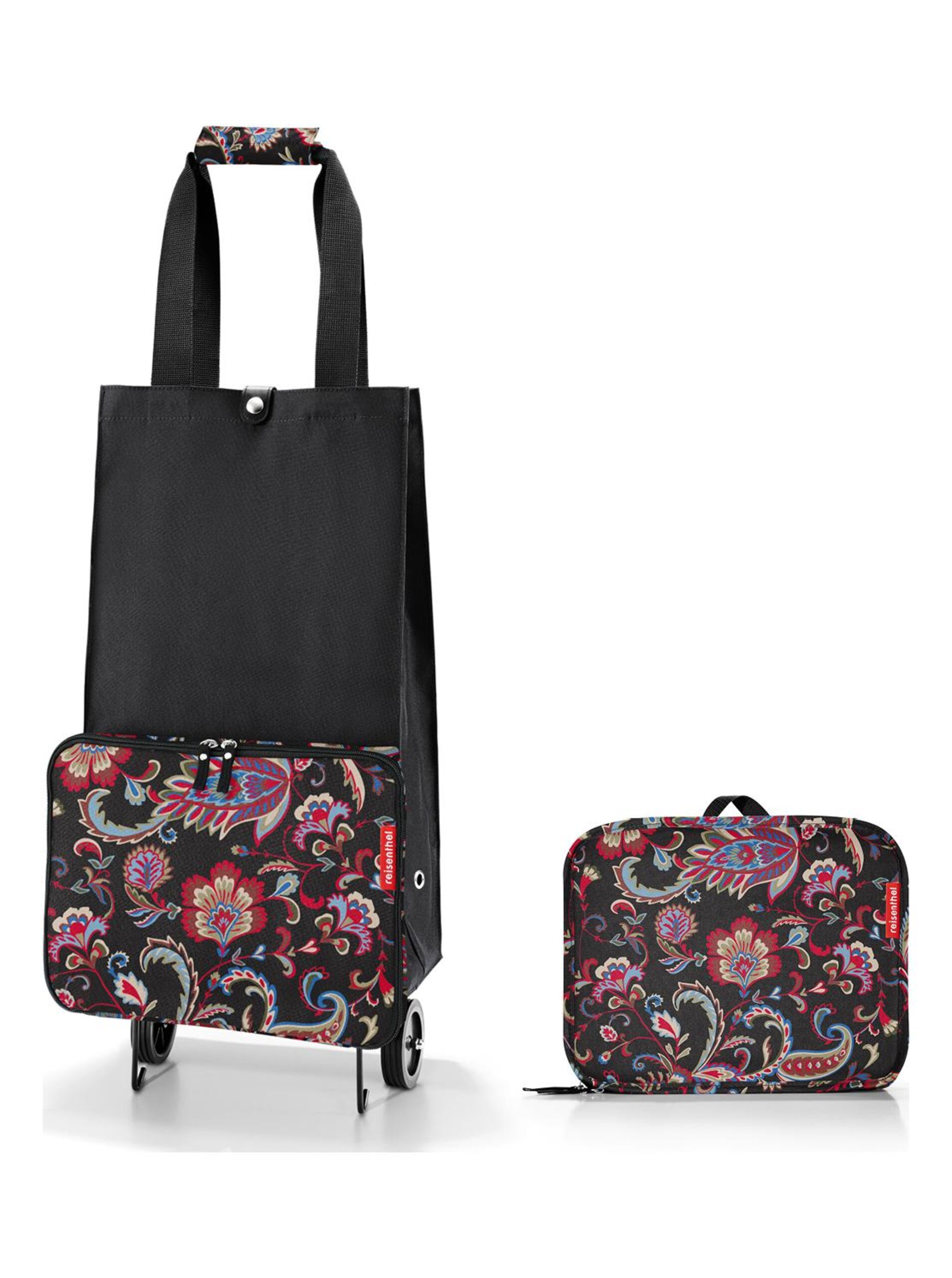 Brašna Reisenthel Foldabletrolley Paisley Black