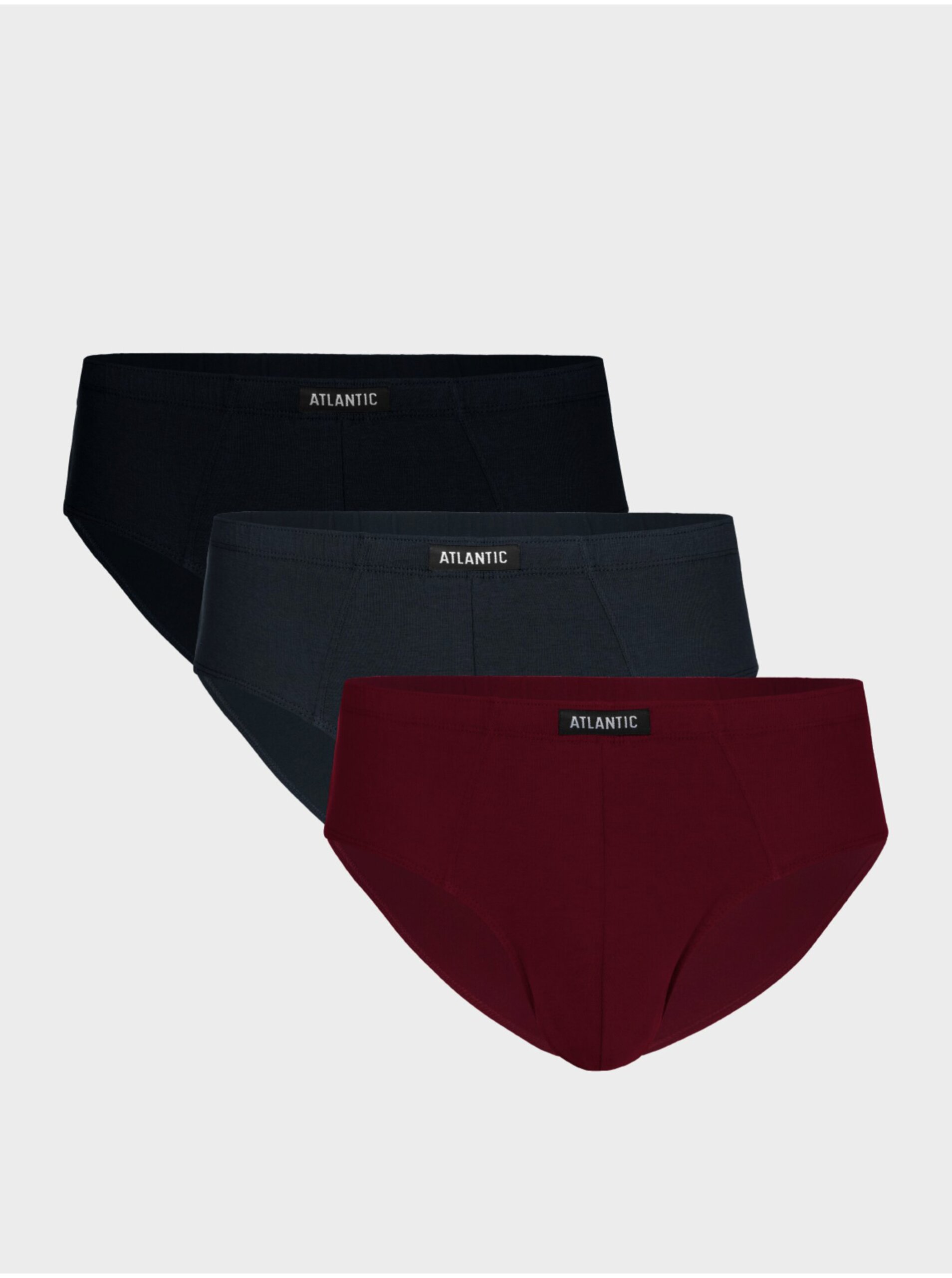 Klasické pánské slipy ATLANTIC 3Pack