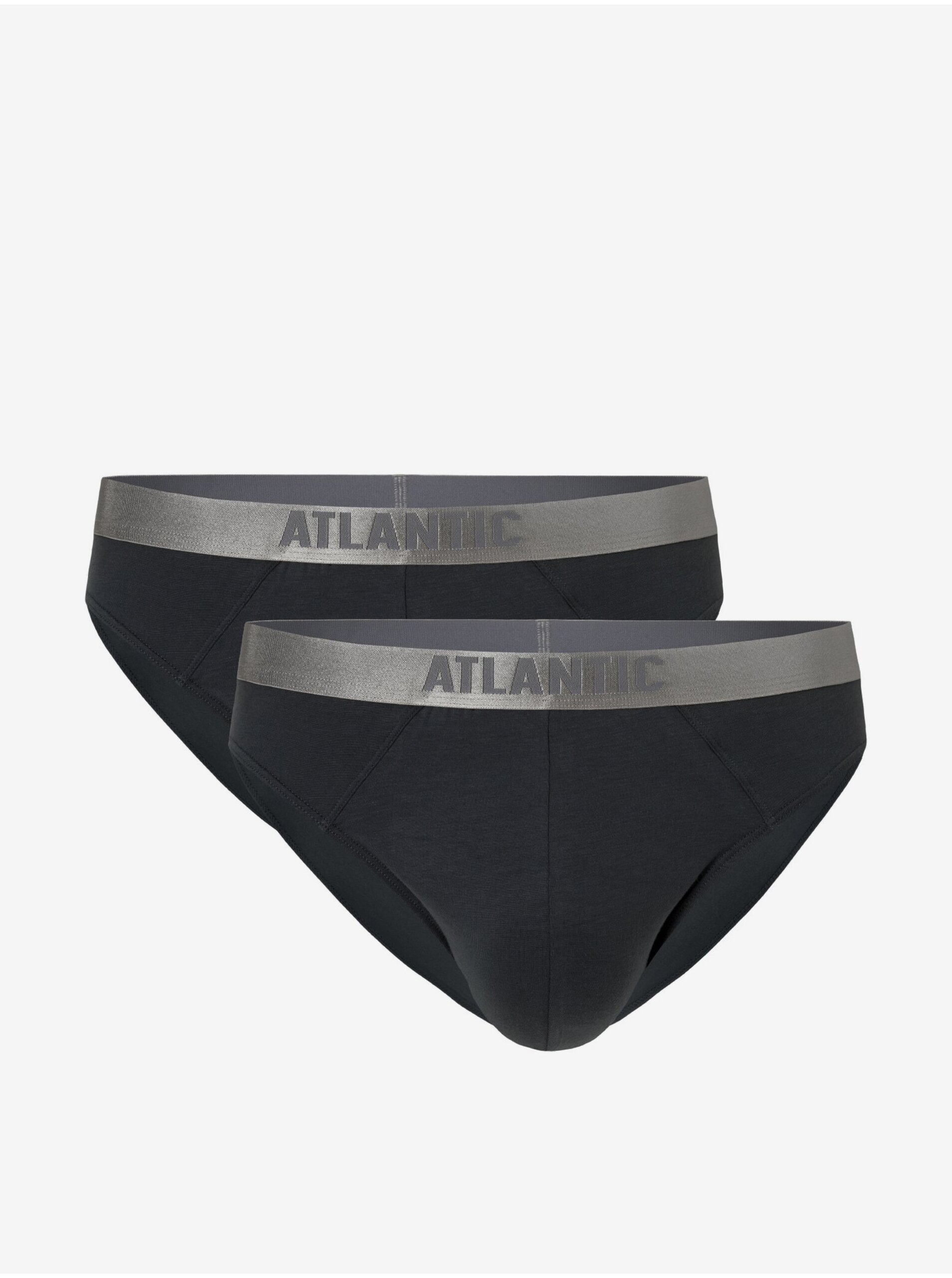 Pánské slipy z Pima bavlny ATLANTIC 2Pack