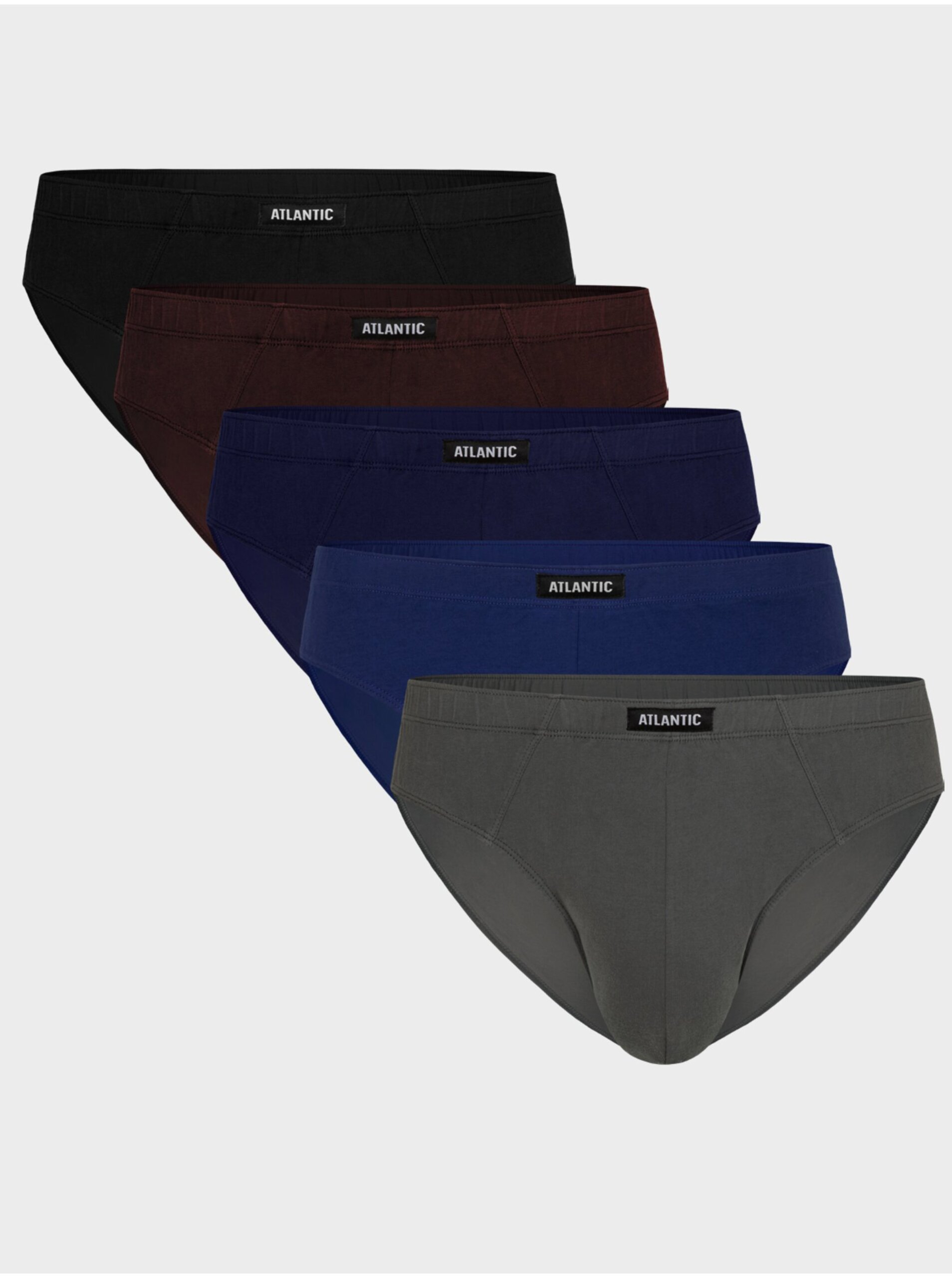 Klasické pánské slipy ATLANTIC 5Pack