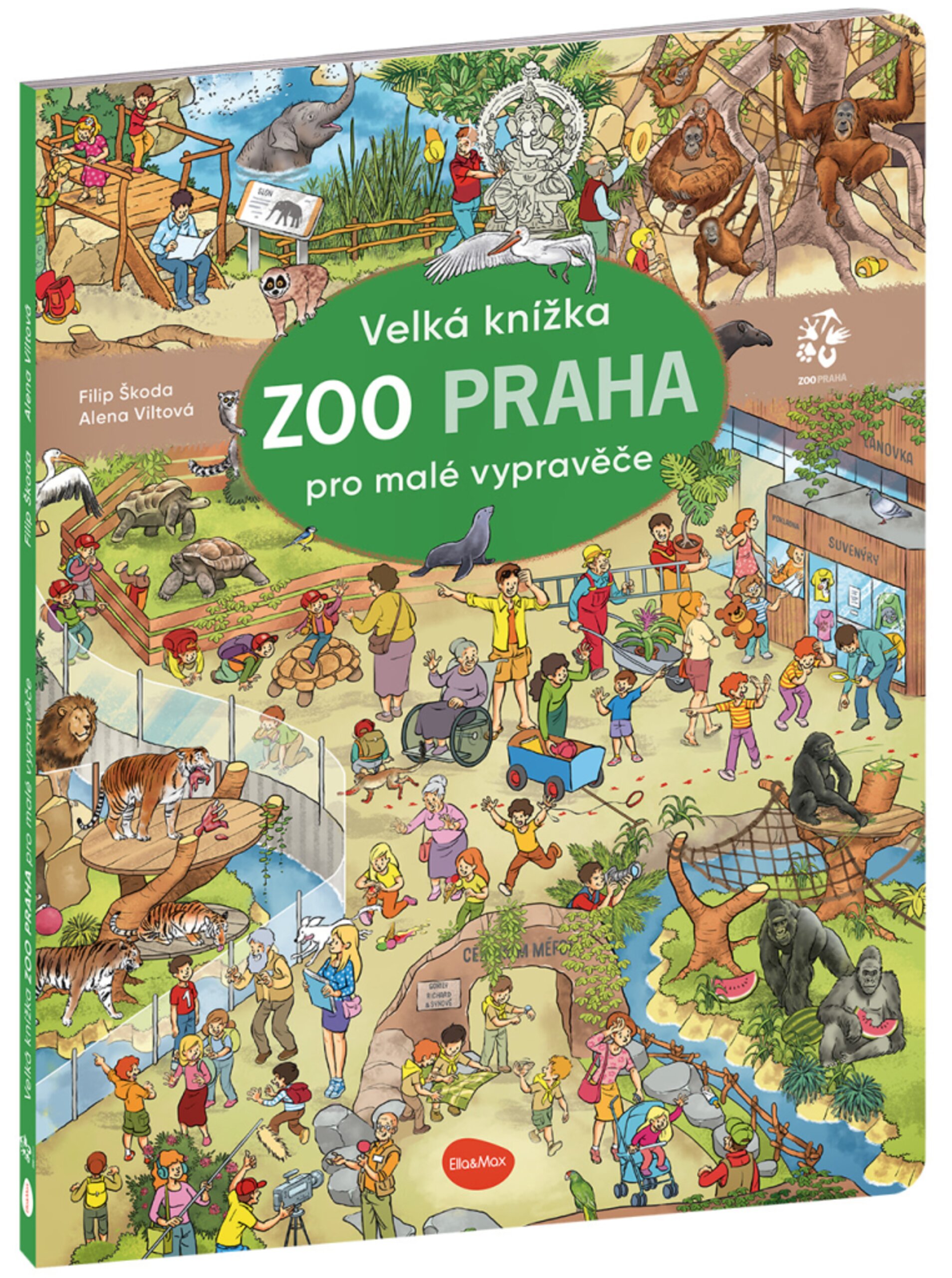 Velká knížka ZOO PRAHA pro malé vypravěče