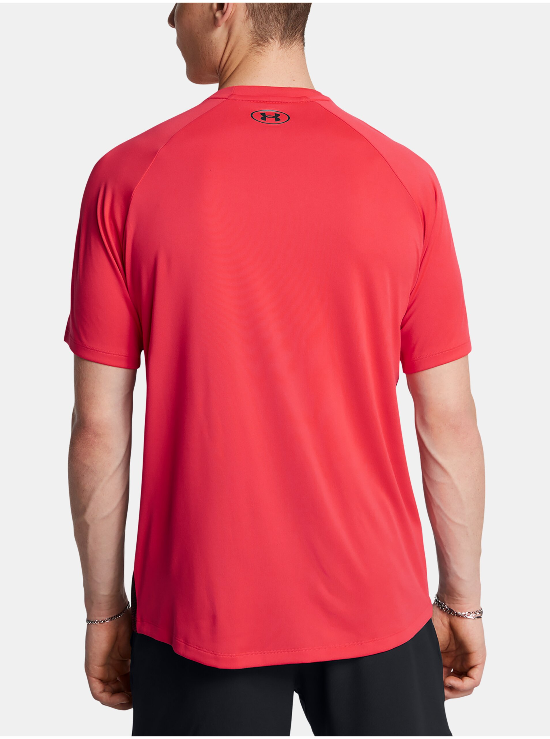 Pánské tričko Under Armour UA Tech Fade SS-RED