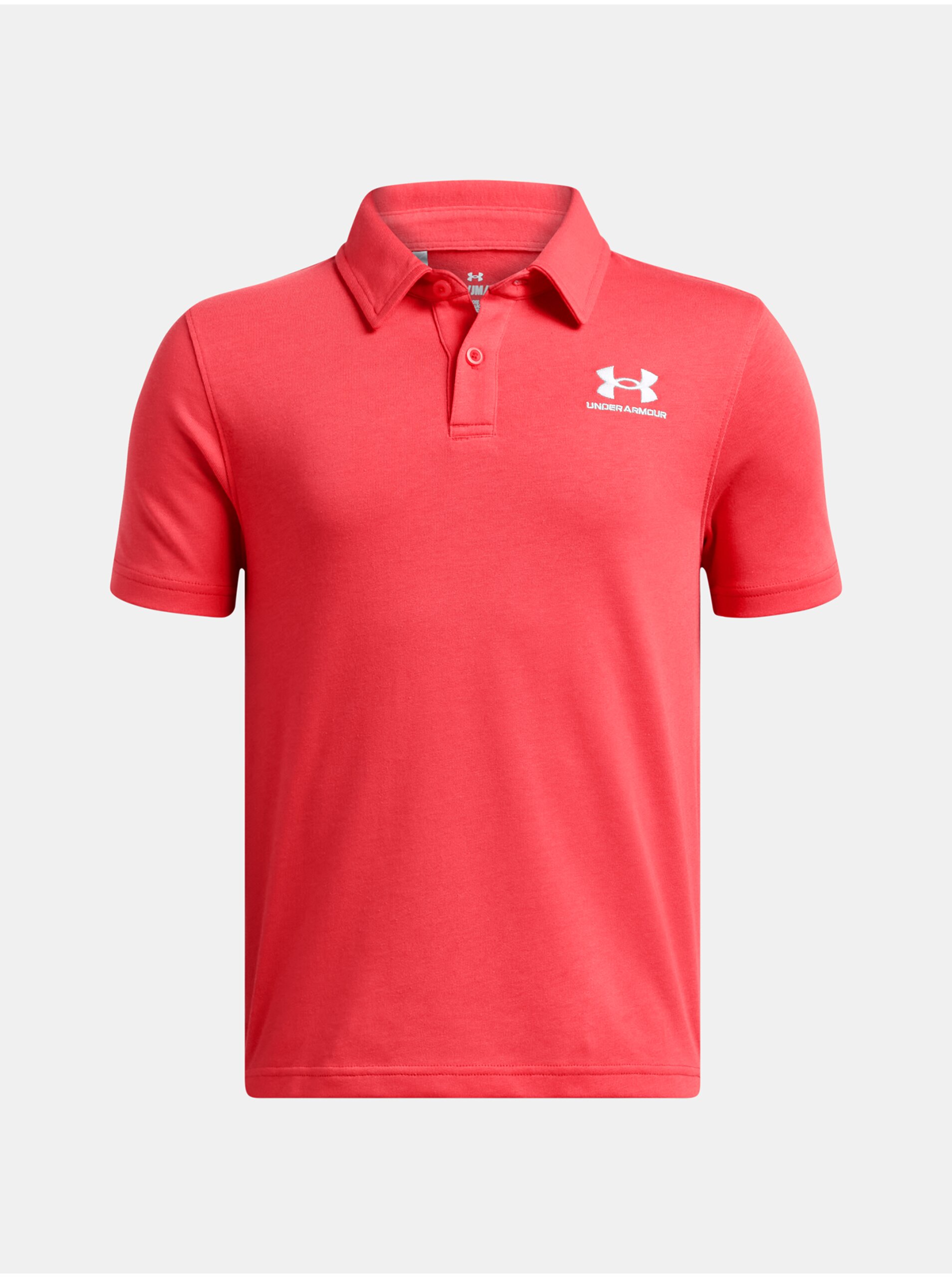 Chlapčenské tričko Under Armour UA B Icon Polo-RED