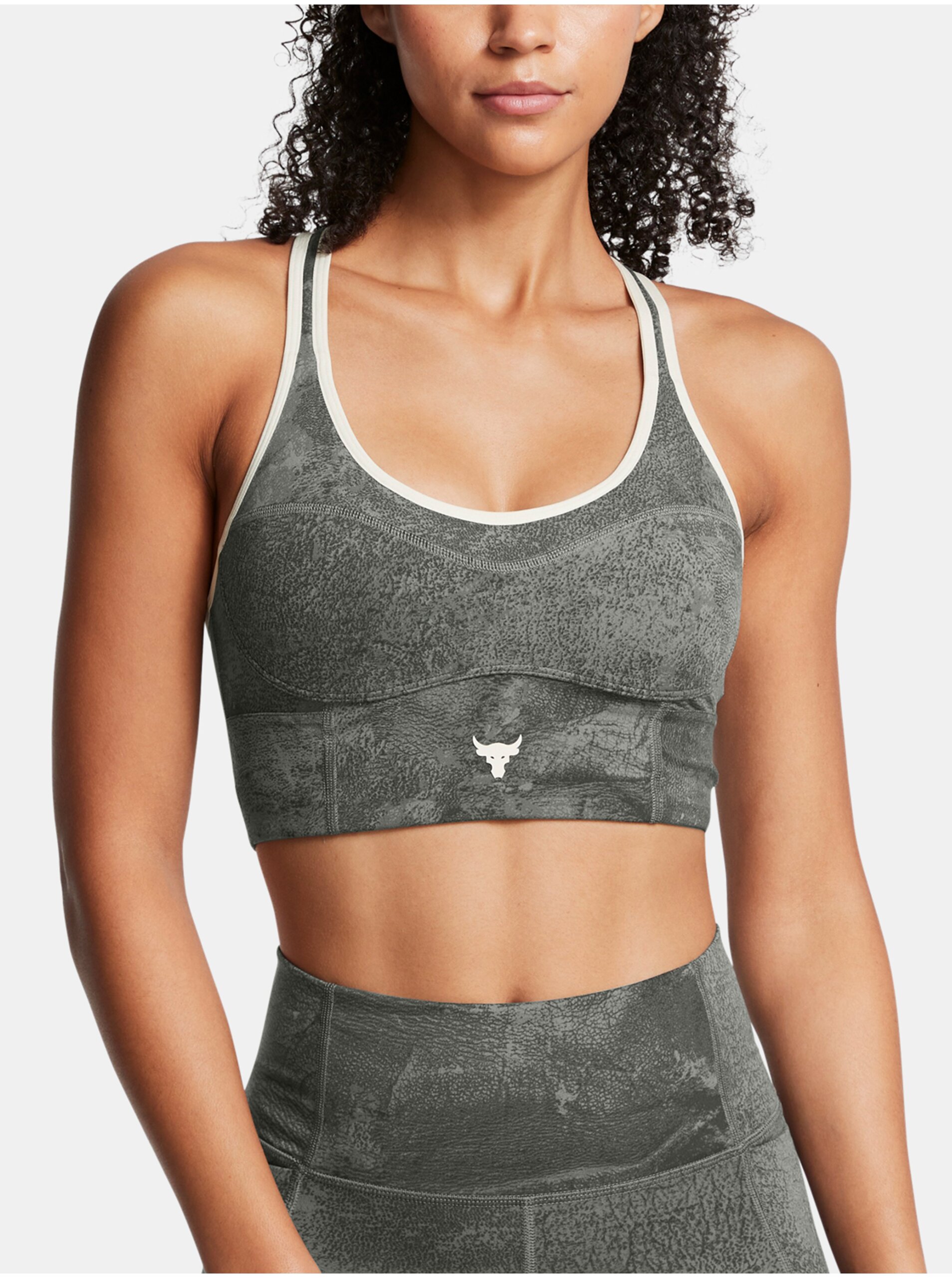 Dámska podprsenka Under Armour Pjt Rck LG LL Infty Pt Bra-GRN