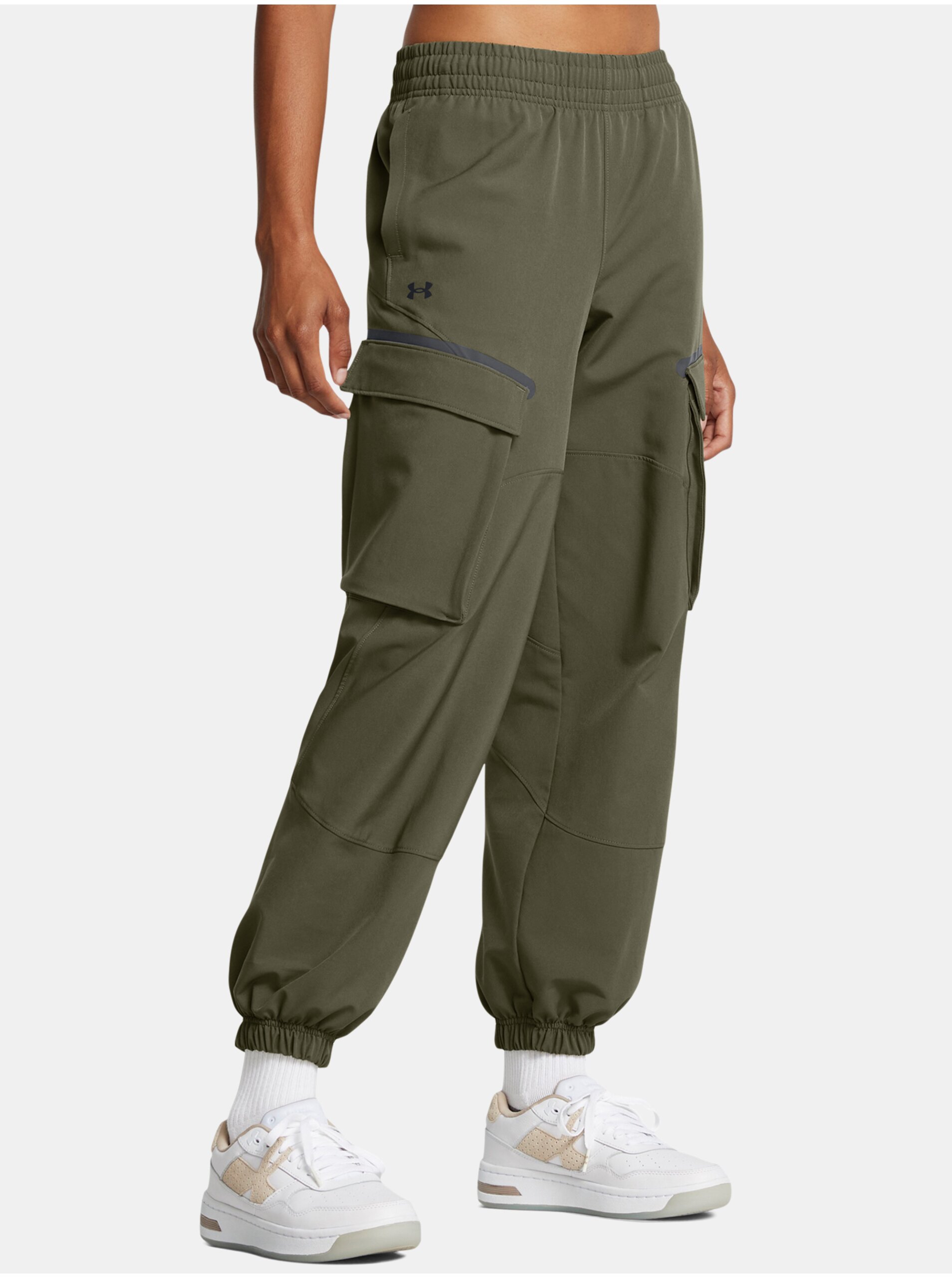 Dámske nohavice Under Armour Unstoppable Cargo Pant-GRN