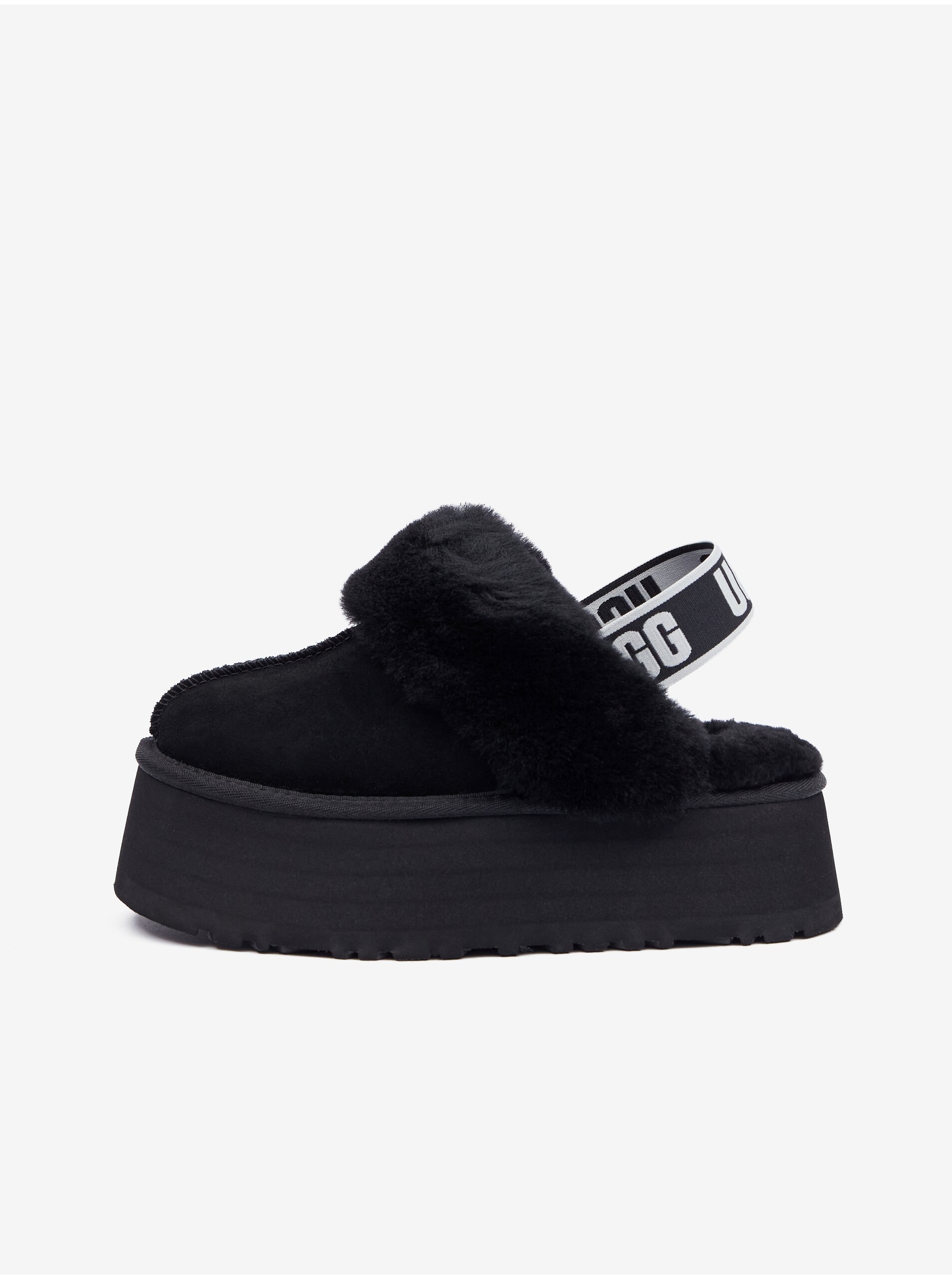Levně Černé dámské pantofle UGG UGG