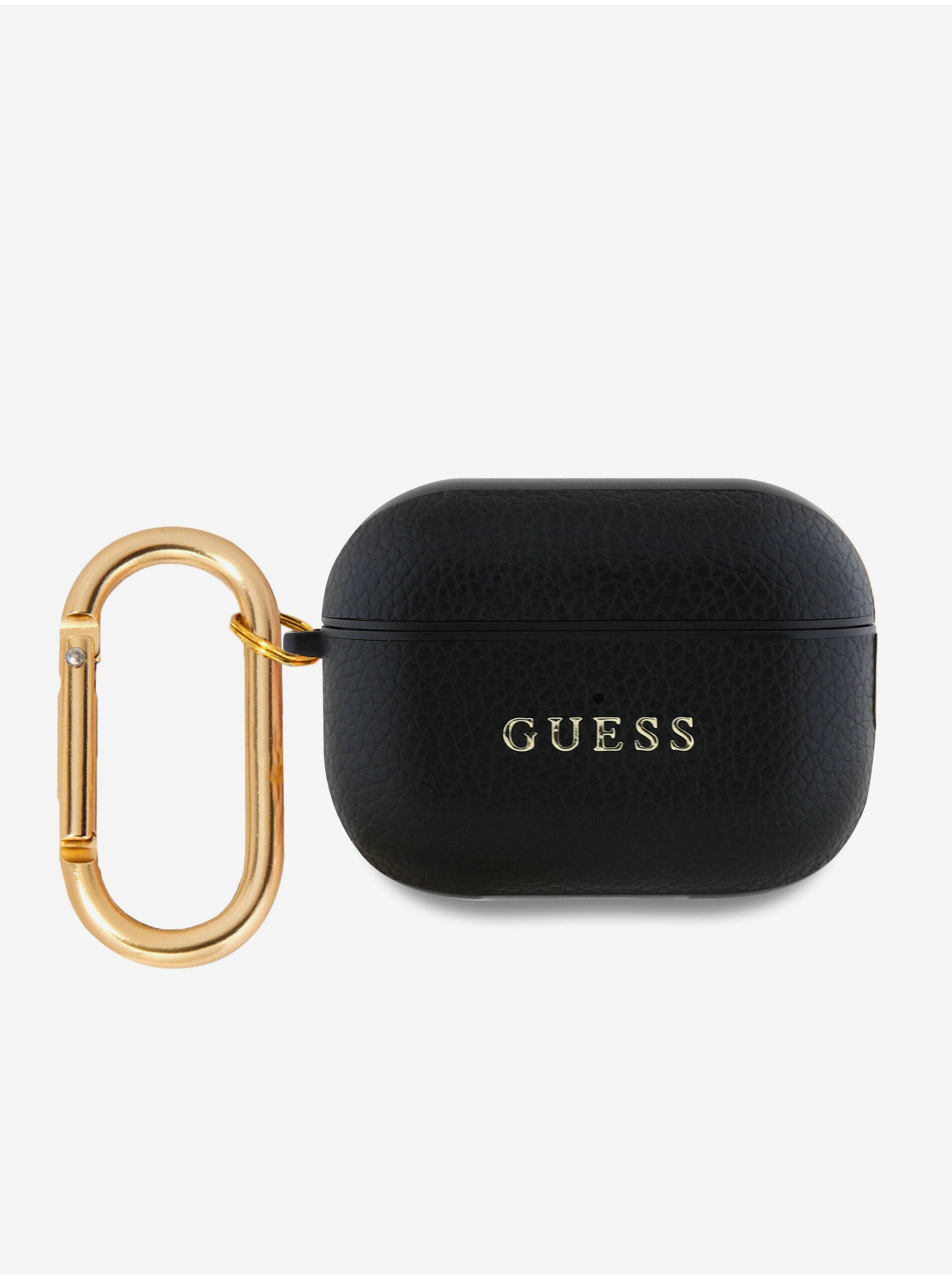 Lacno Guess PU Grained Classic Logo Puzdro pre AirPods Pro 2 Black