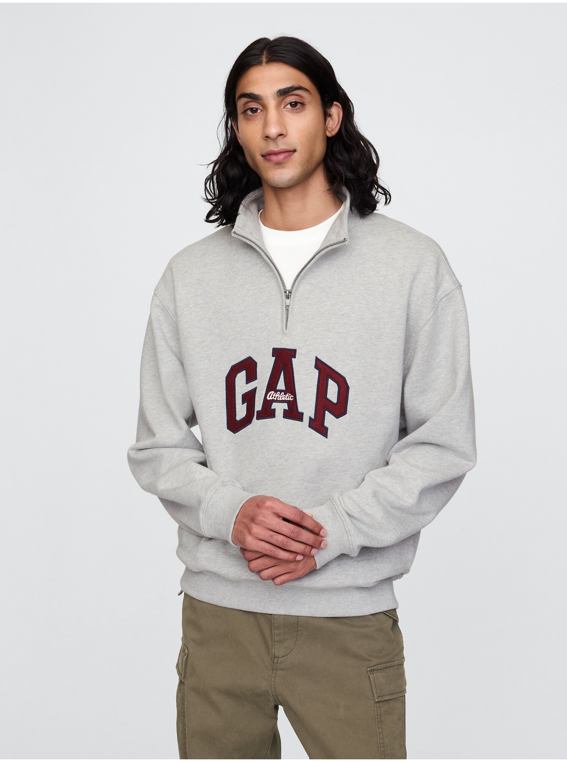 Oversize mikina s logom GAP