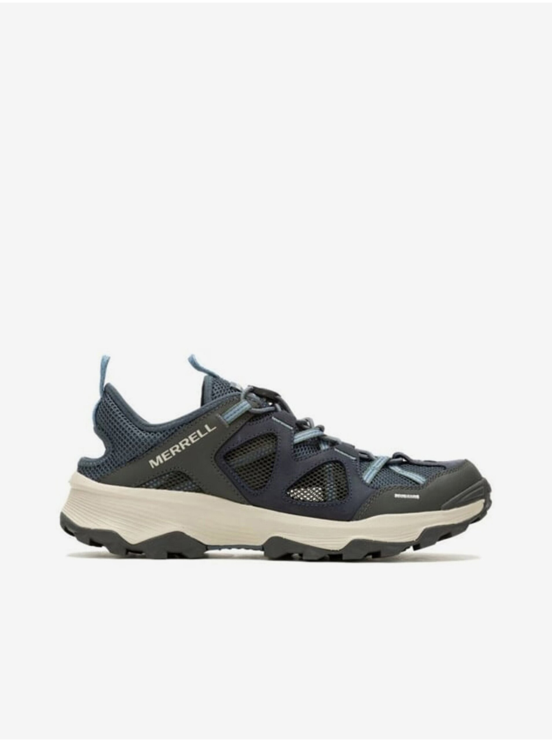 Lacno Čierne pánske outdoorové sandále MERRELL Speed ​​Strike Ltr Sieve