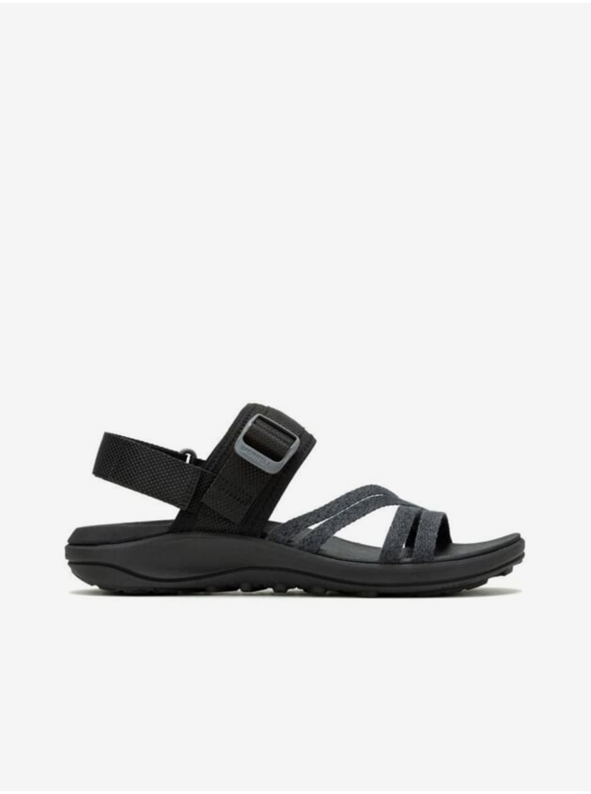 Lacno Čierne dámske outdoorové sandále MERRELL District 4 Backstrap
