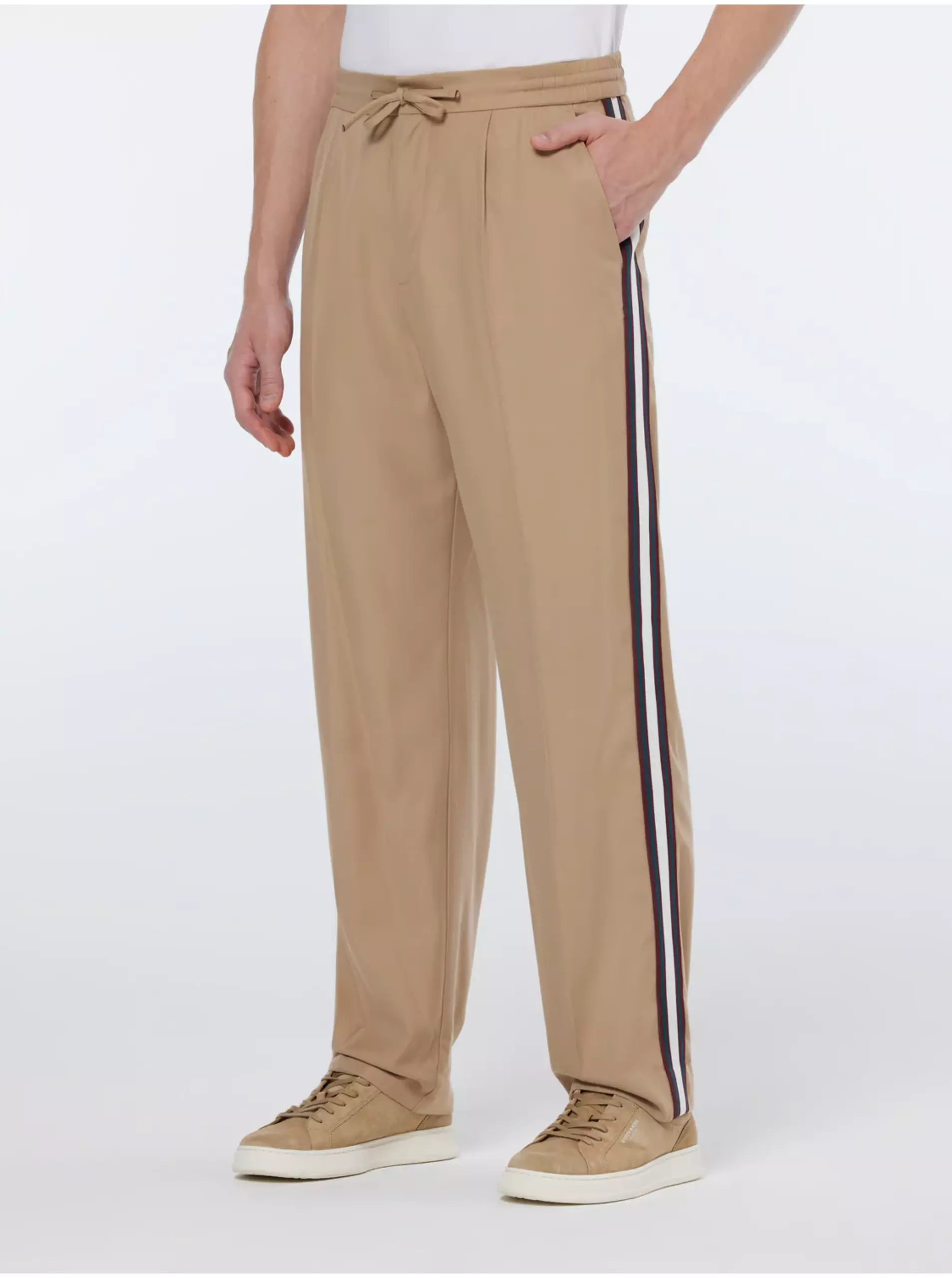 Béžové pánské tepláky Scotch & Soda