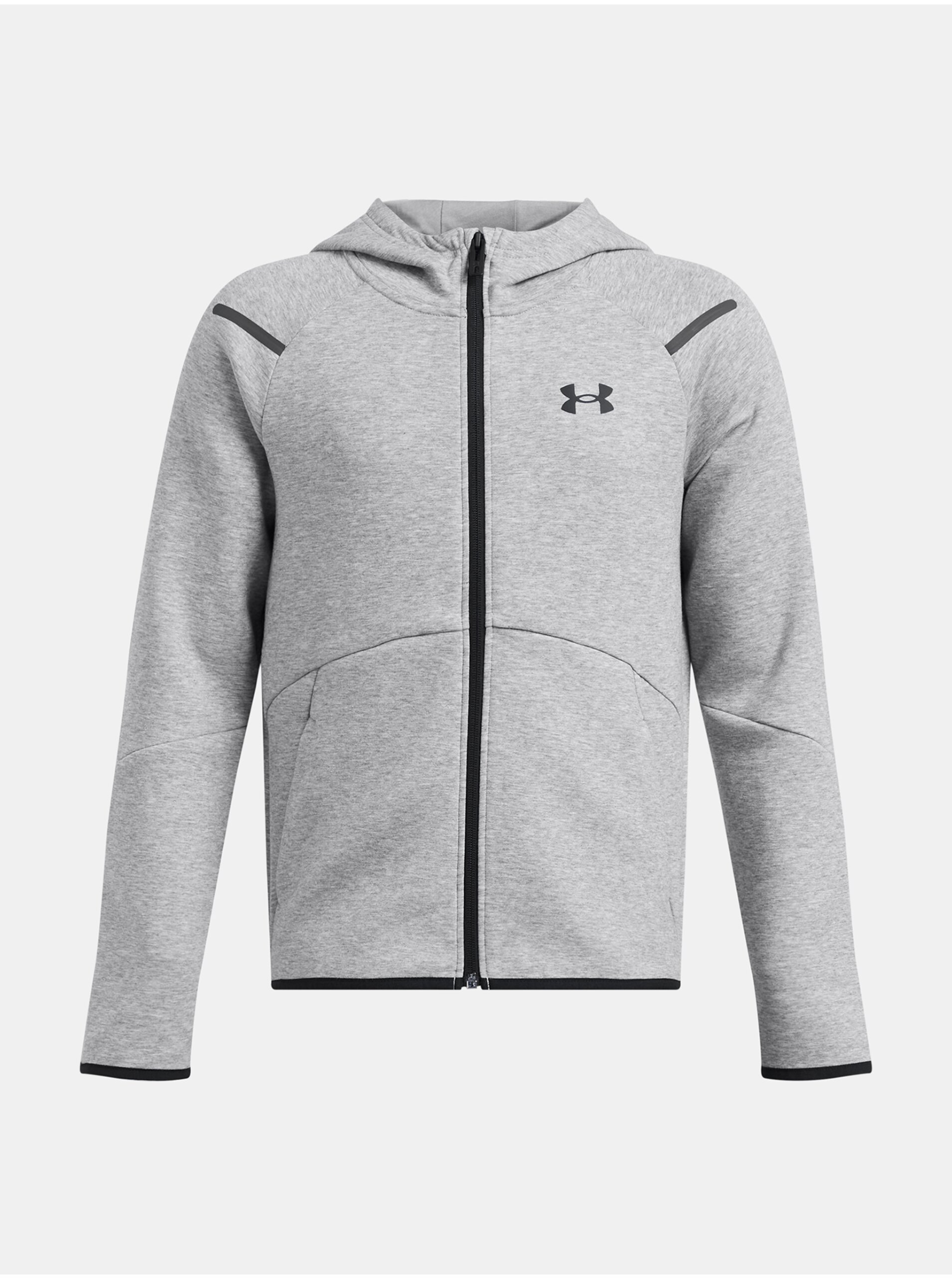 Chlapecká mikina Under Armour UA B Unstoppable Flc FZ