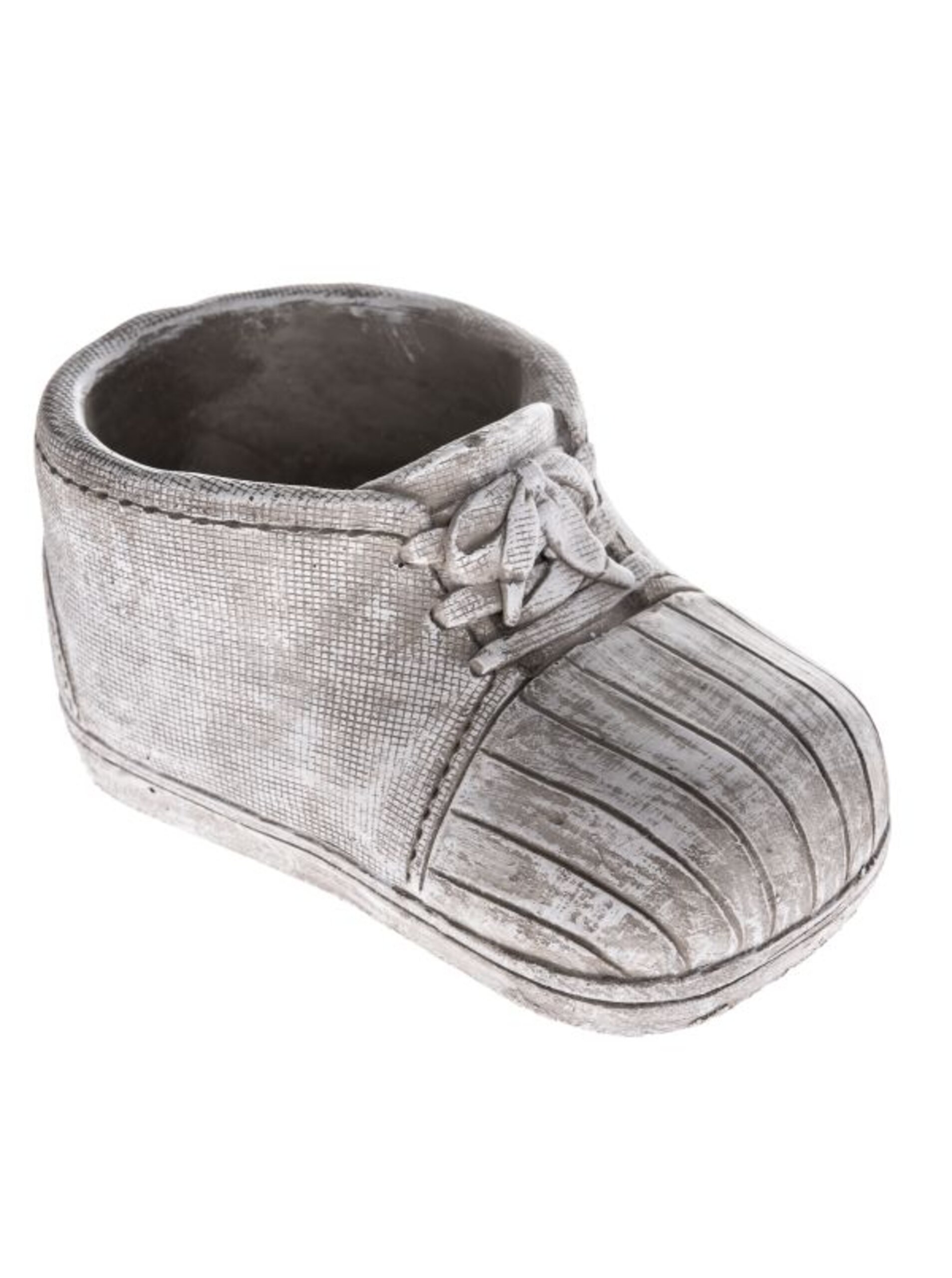 Betonový květináč - bota, 0/8