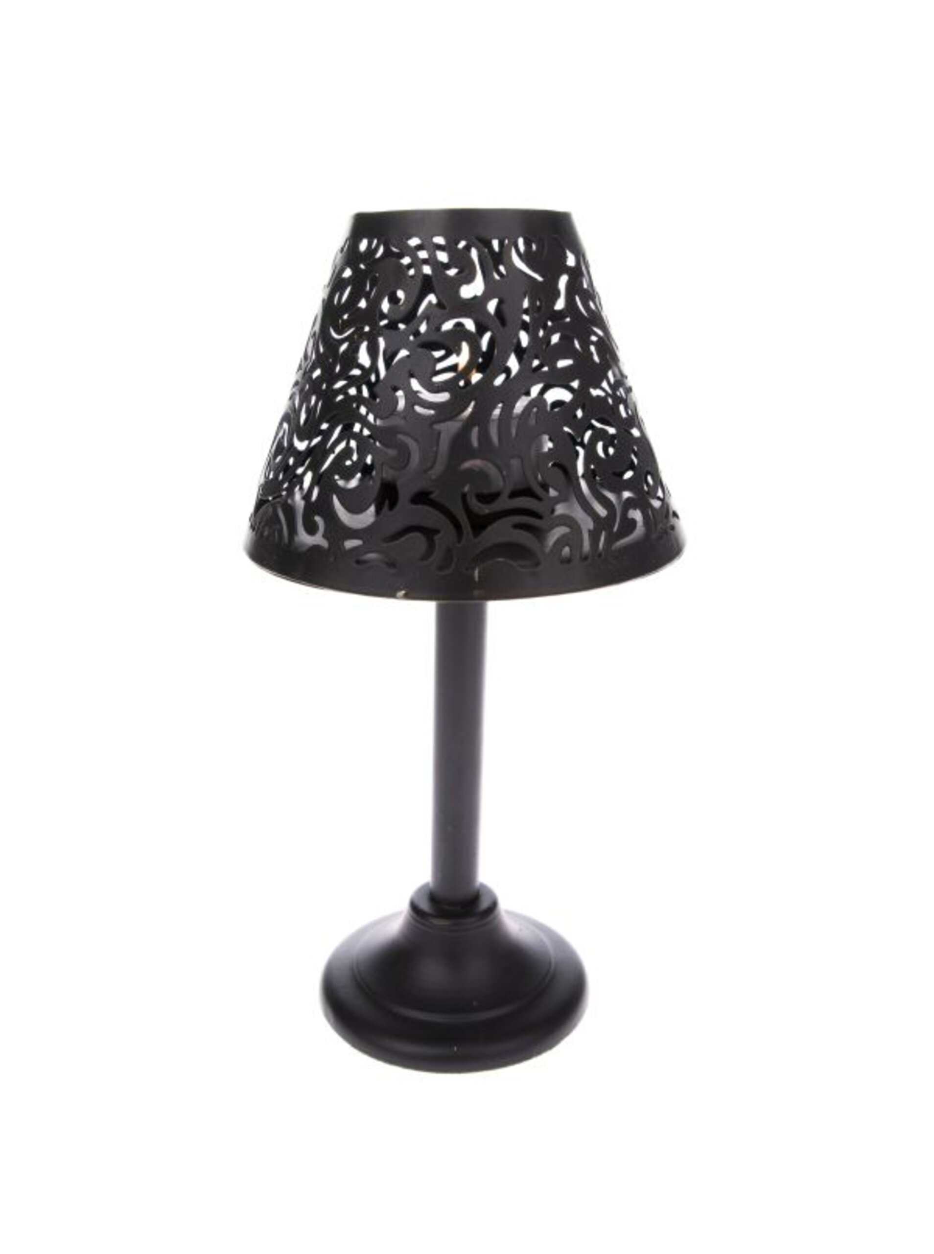 Kovový svícen - lampa, 6/24