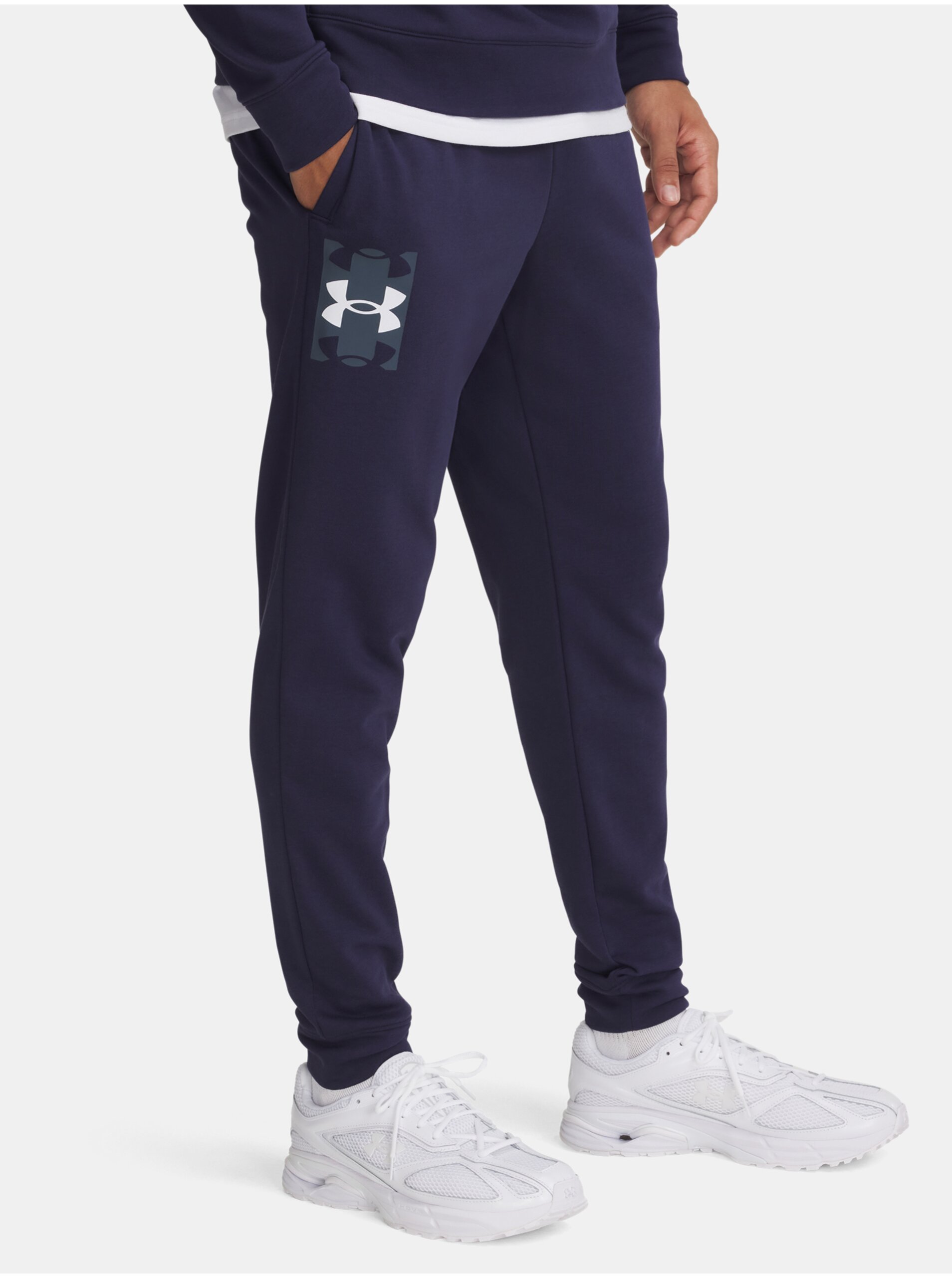 Pánské tepláky Under Armour UA Rival Terry Logo Jogger