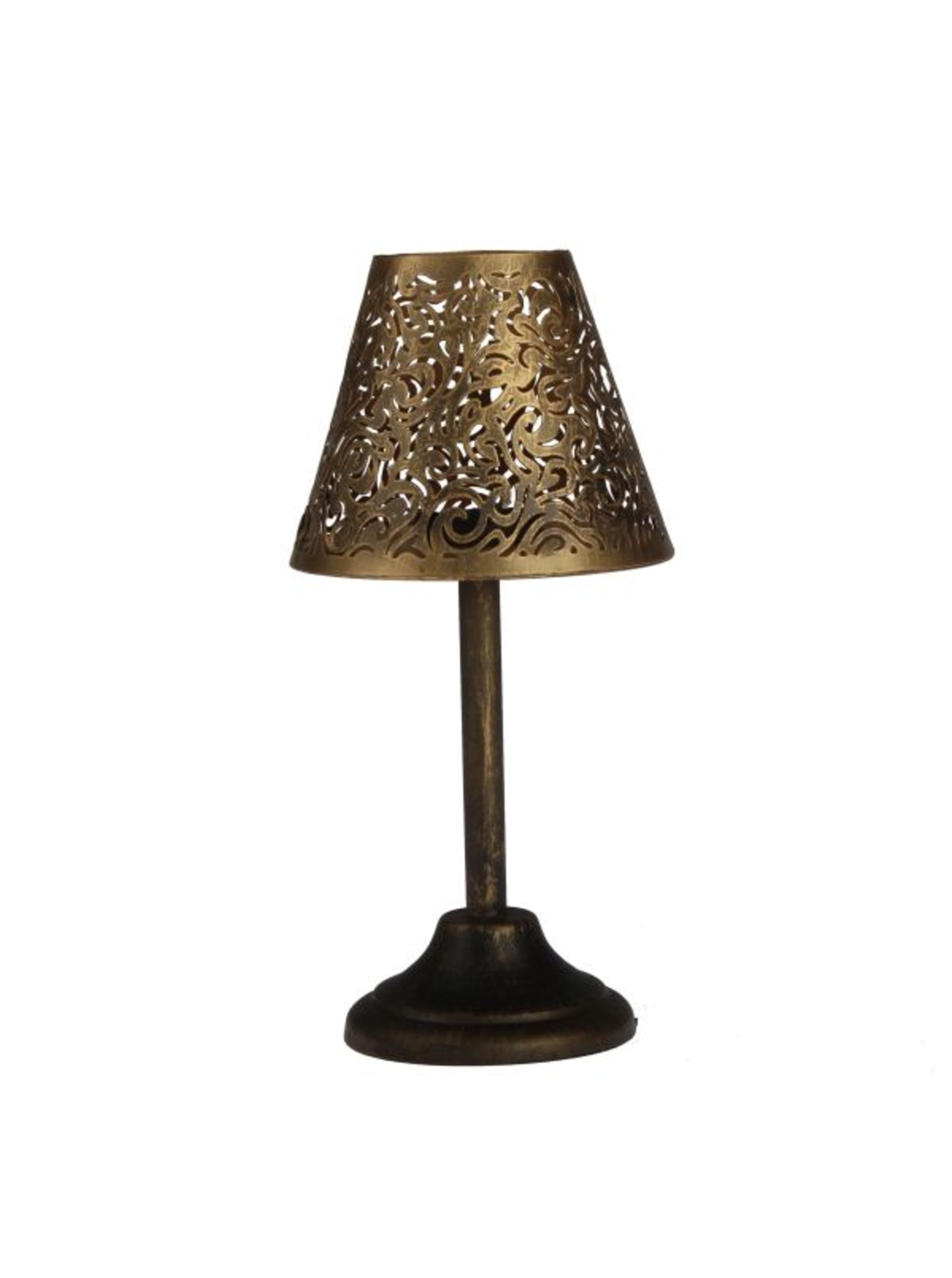 Kovový svícen - lampa, 4/16
