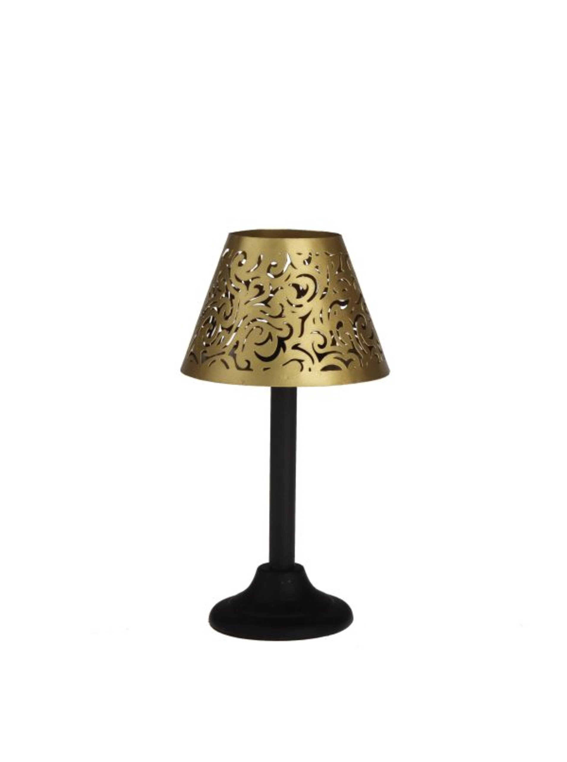 Kovový svícen - lampa, 6/24