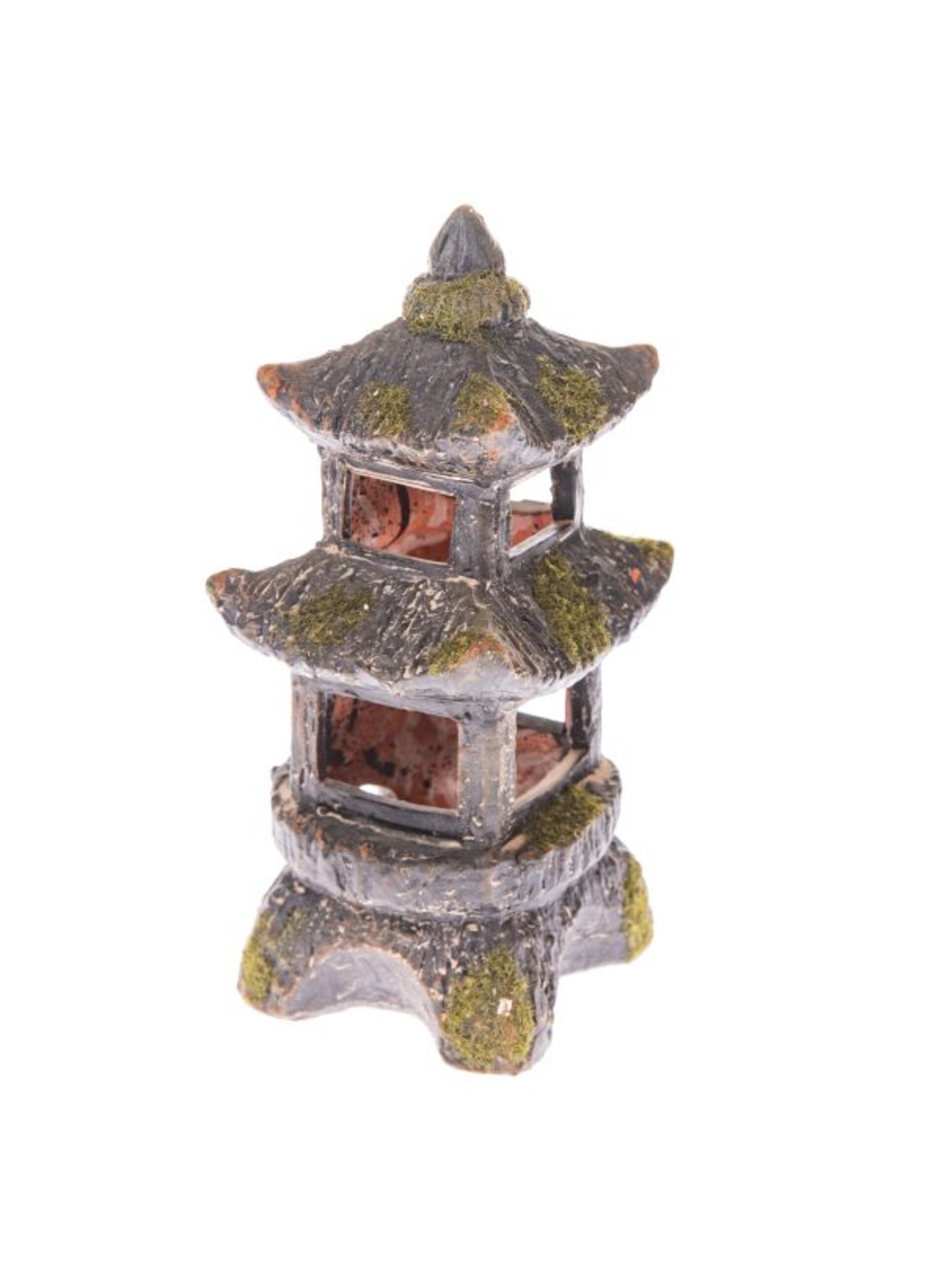 Keramický svícen - pagoda, 4/24