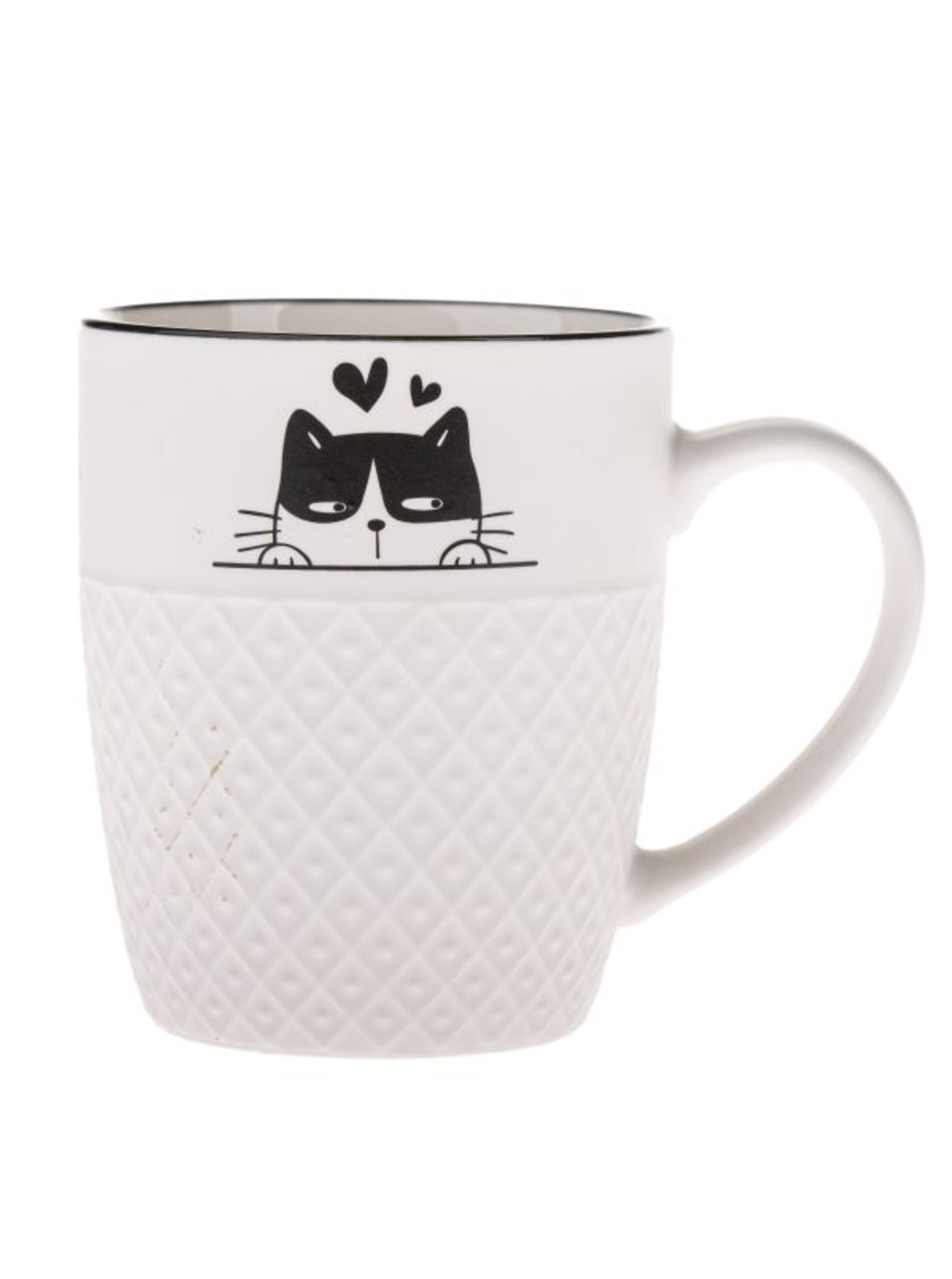 Porcelánový hrnek - mat, 380ml, 12/48