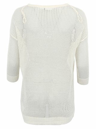 Biely sveter s otáznikom ONLY Quéstion
