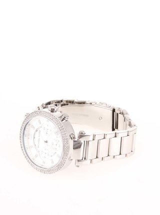 Stříbrné dámské nerezové hodinky Michael Kors Parker