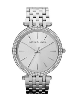 Stříbrné dámské nerezové hodinky Michael Kors Darci