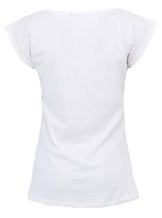 Krémové tričko s potlačou ONLY Joli