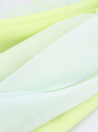 Limetkově zelený dlouhý šátek Pieces Joy