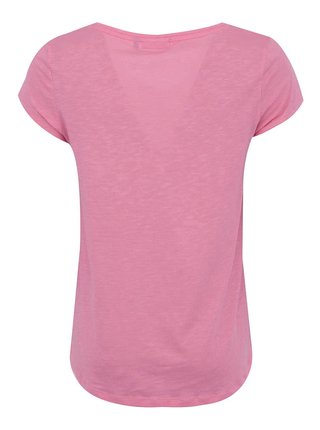 Ružové voľnejšie tričko ONLY Gold