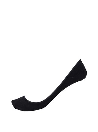 Čierne balerínkové ponožky Pieces